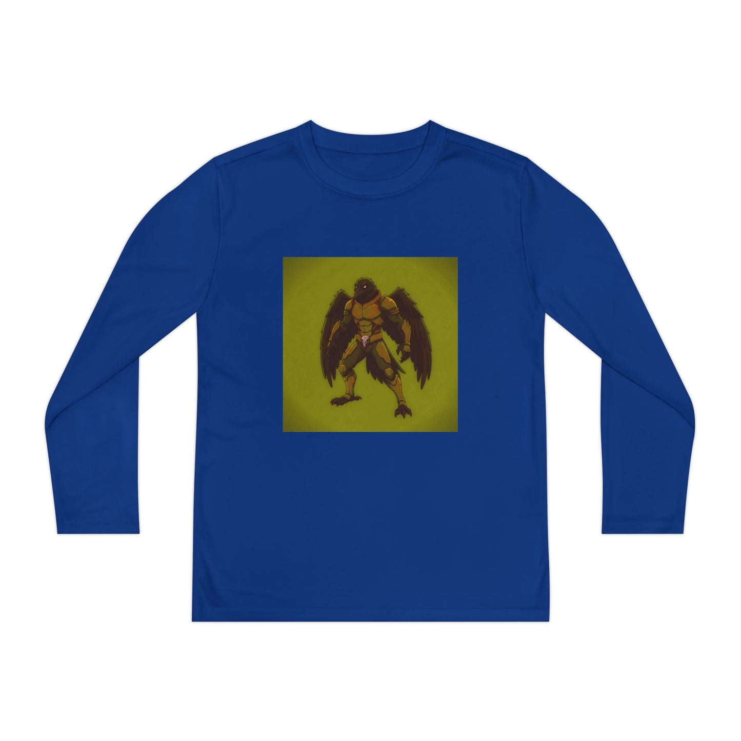 Agent Quacks Series Youth Long Sleeve Competitor Tee - Nightclaw Design