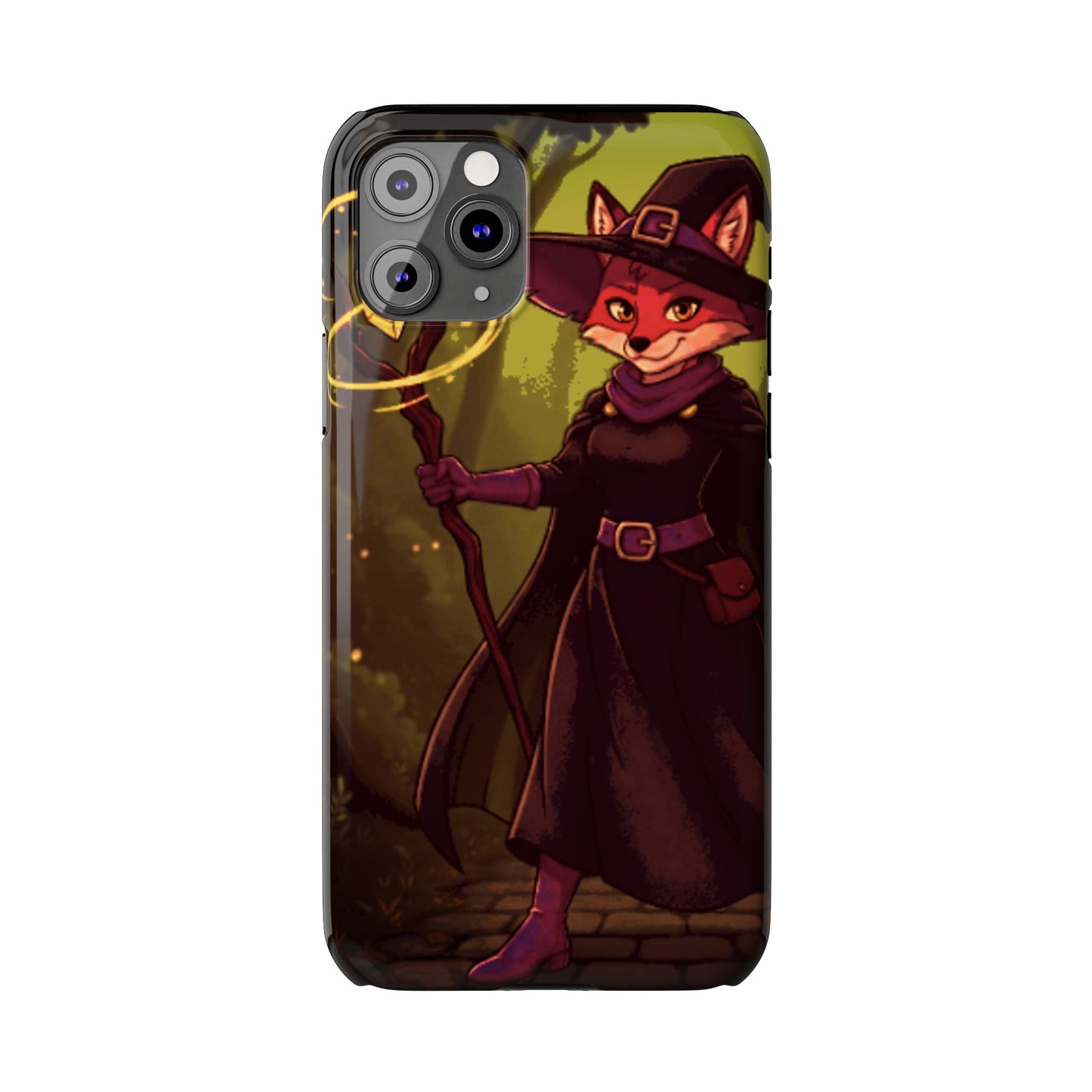 Halloween Agent Quacks Series Slim Phone Cases - Witch Vixx Design