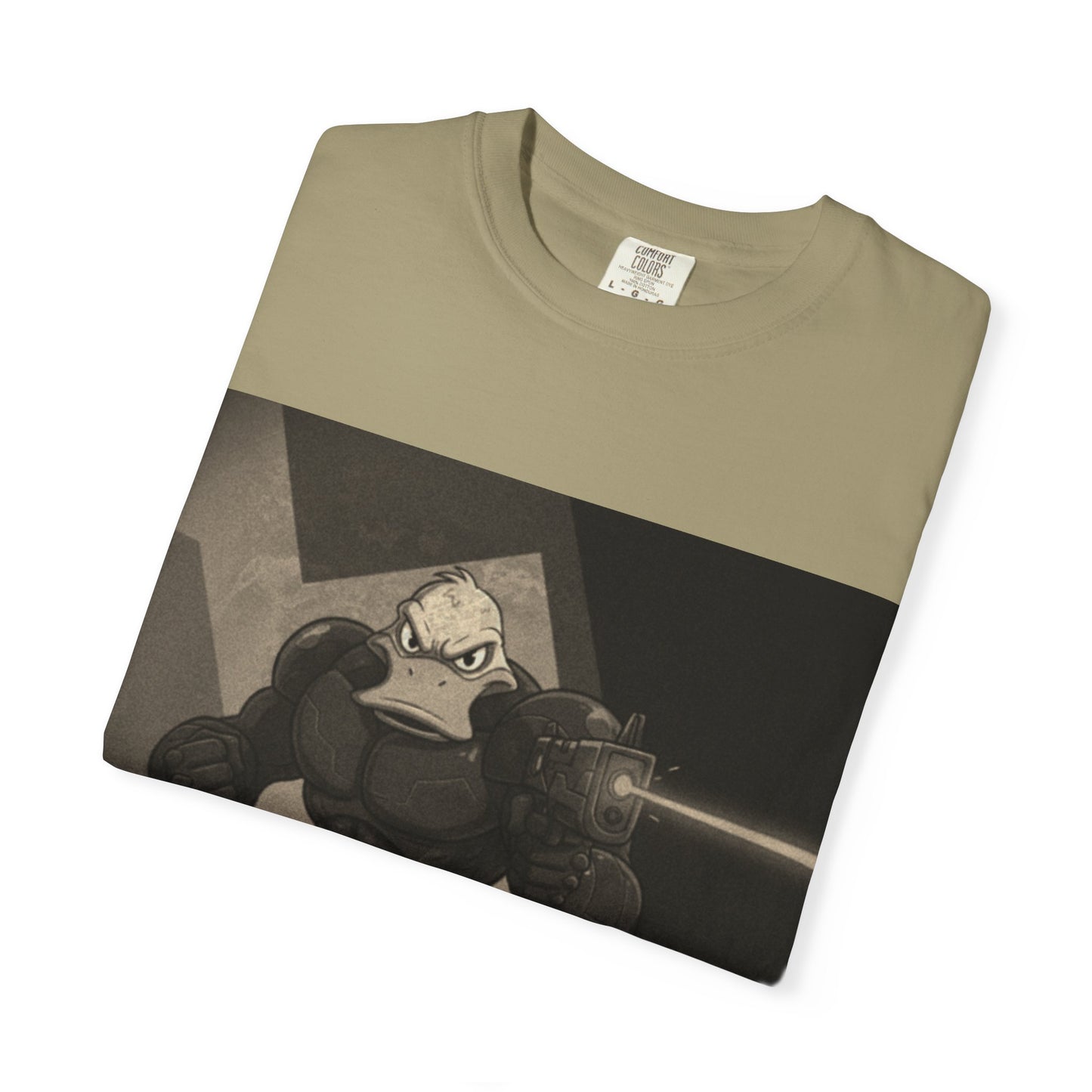Agent Quacks Series Unisex T-shirt - B/W Quacks Design