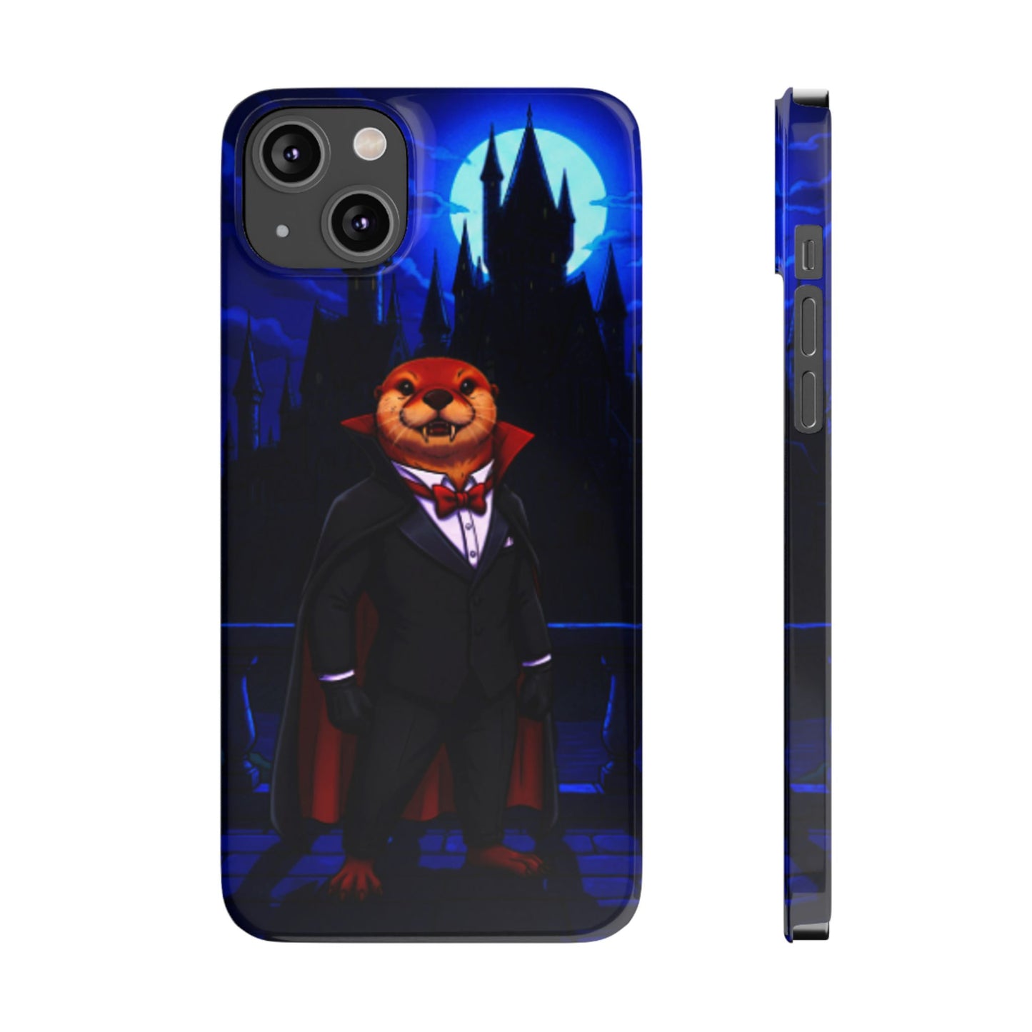 Halloween Agent Quacks Series Slim Phone Cases - Vampire Gearshift Design