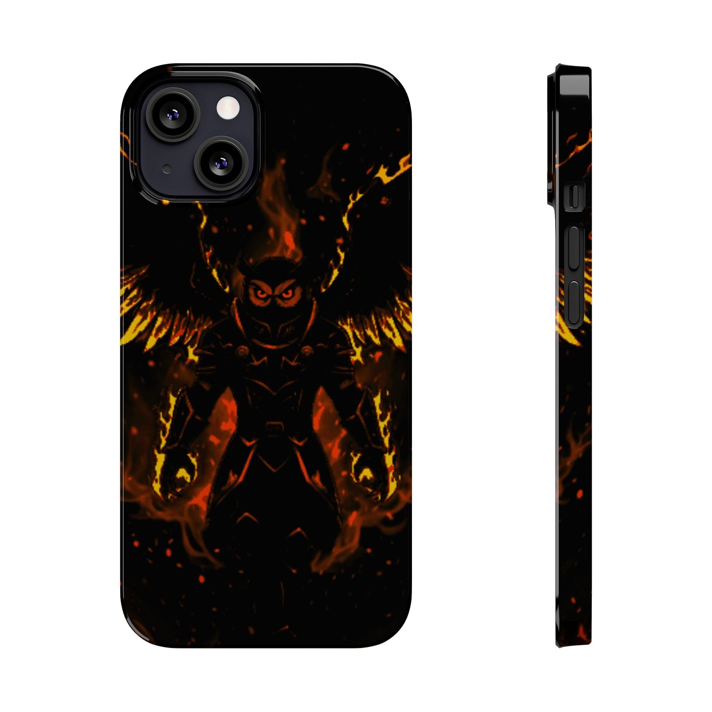 Halloween Agent Quacks Series Slim Phone Cases - Fiery General Onyx Design