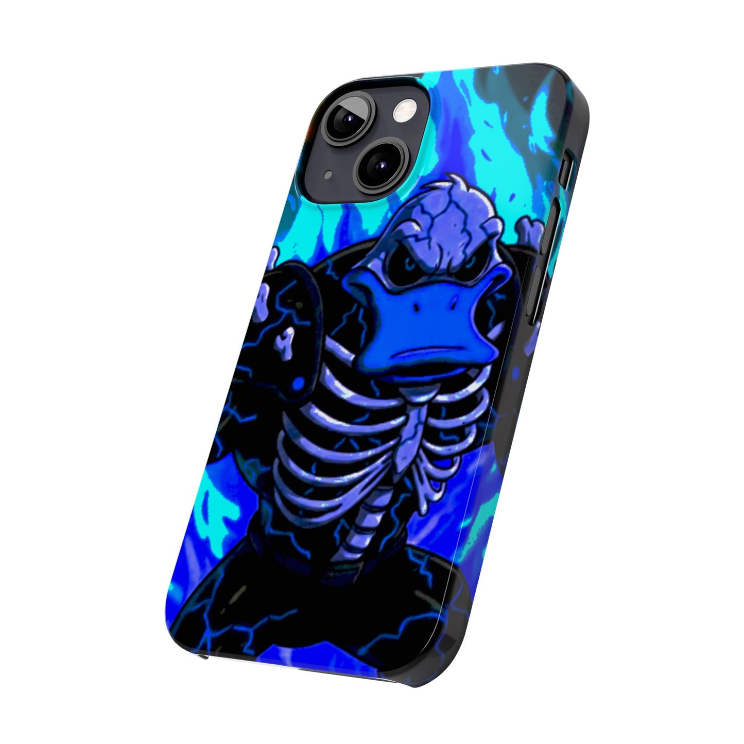 Halloween Agent Quacks Series Slim Phone Cases - Skeleton Quacks Design