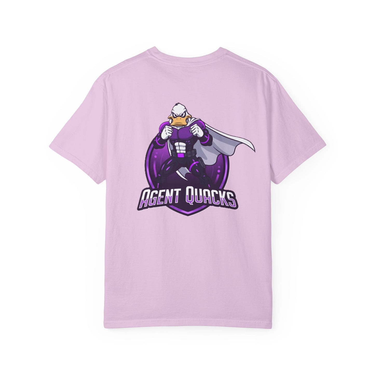 Agent Quacks – Shadows of the Croaking War | Unisex Garment-Dyed T-Shirt