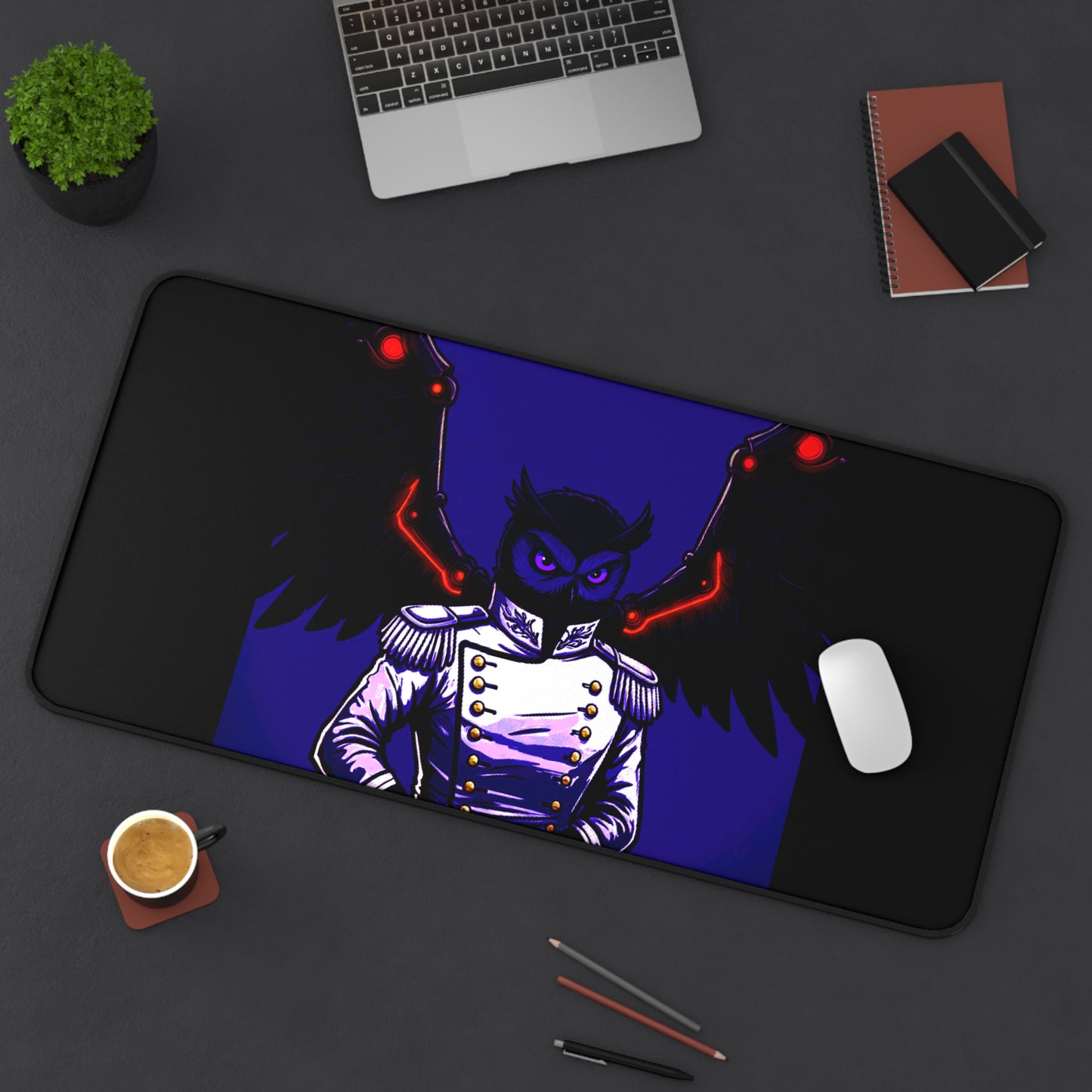 Agent Quacks Series Desk Mat - General Onyx Design