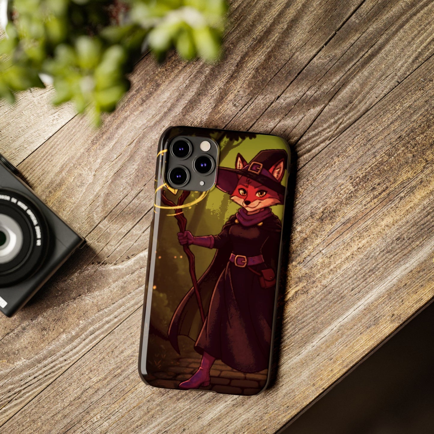 Halloween Agent Quacks Series Slim Phone Cases - Witch Vixx Design