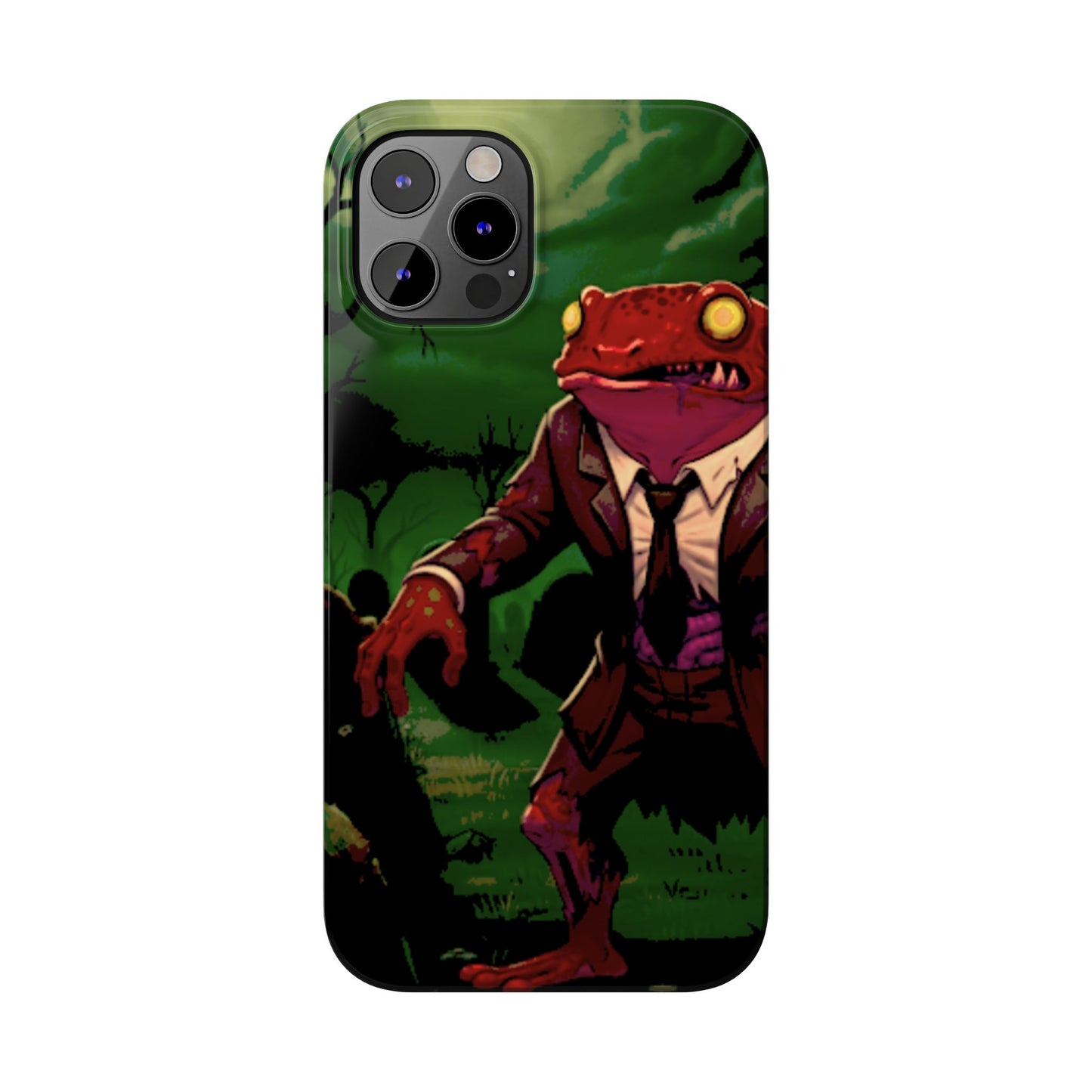 Halloween Agent Quacks Series Slim Phone Cases - Zombie Goro Design