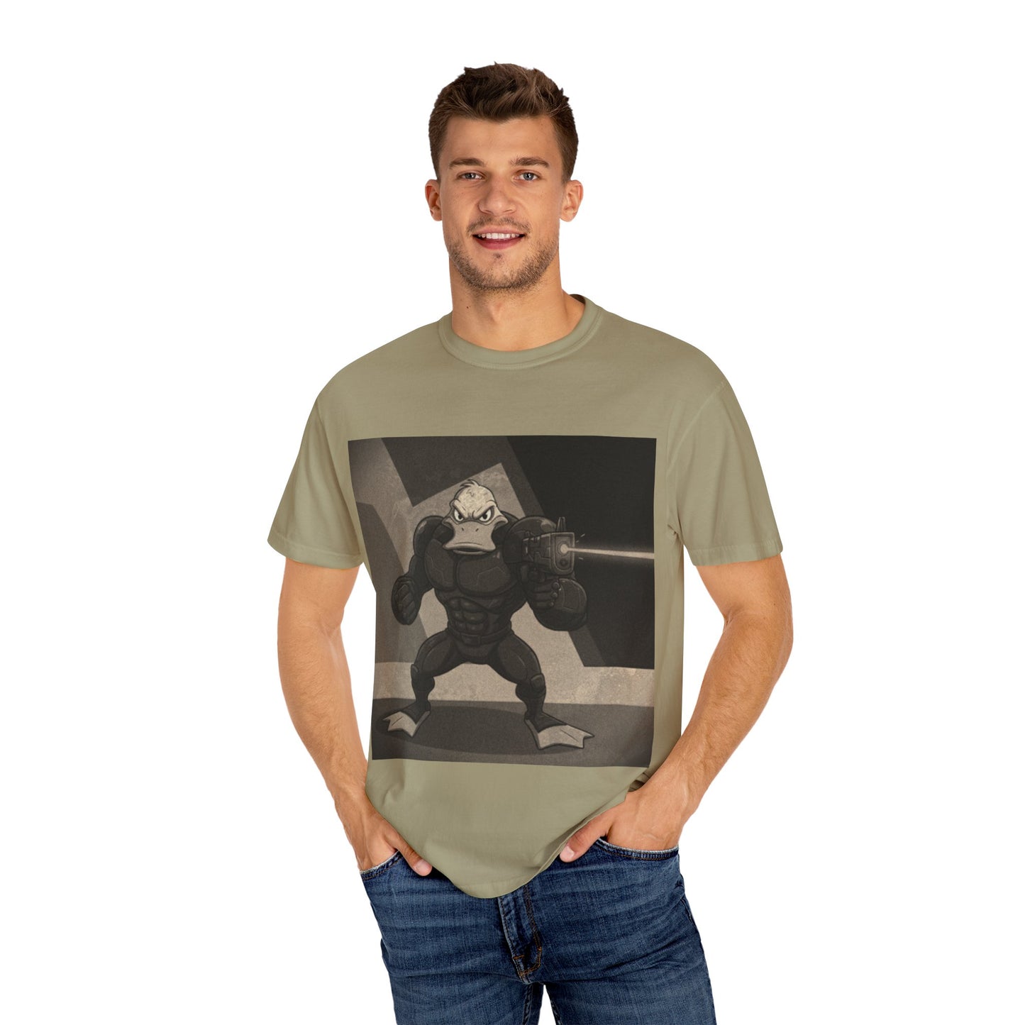 Agent Quacks Series Unisex T-shirt - B/W Quacks Design