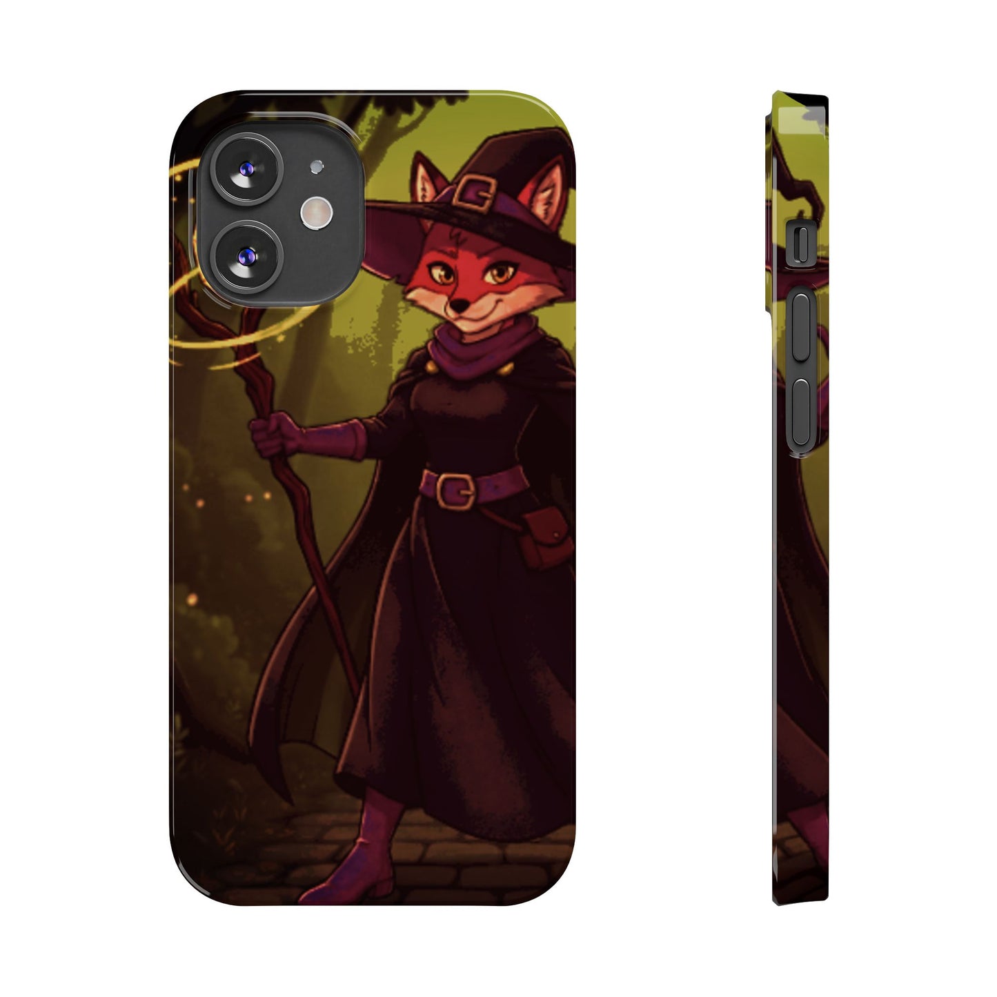 Halloween Agent Quacks Series Slim Phone Cases - Witch Vixx Design