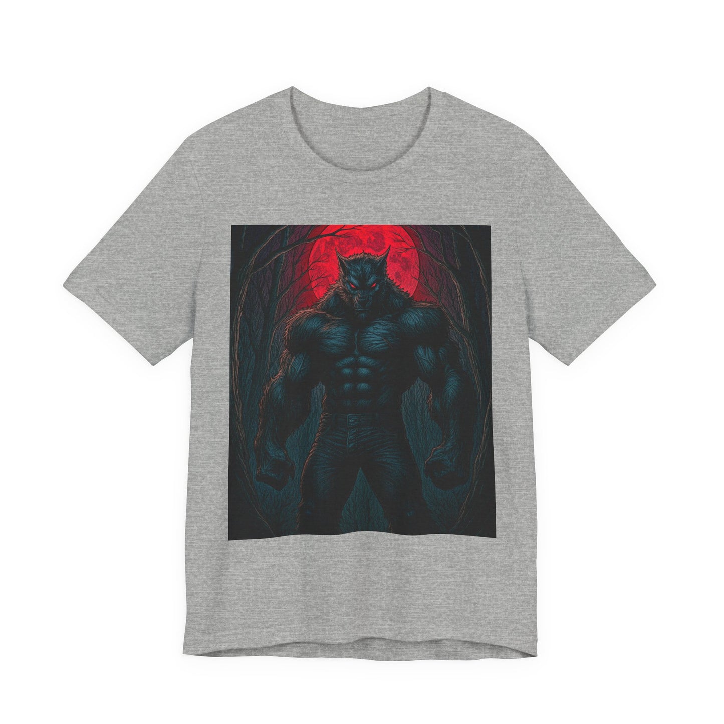 “Fenroth’s Hunt” — Limited Edition Halloween Graphic Tee | Dark Aesthetic Horror Shirt | Unisex Halloween Outfit