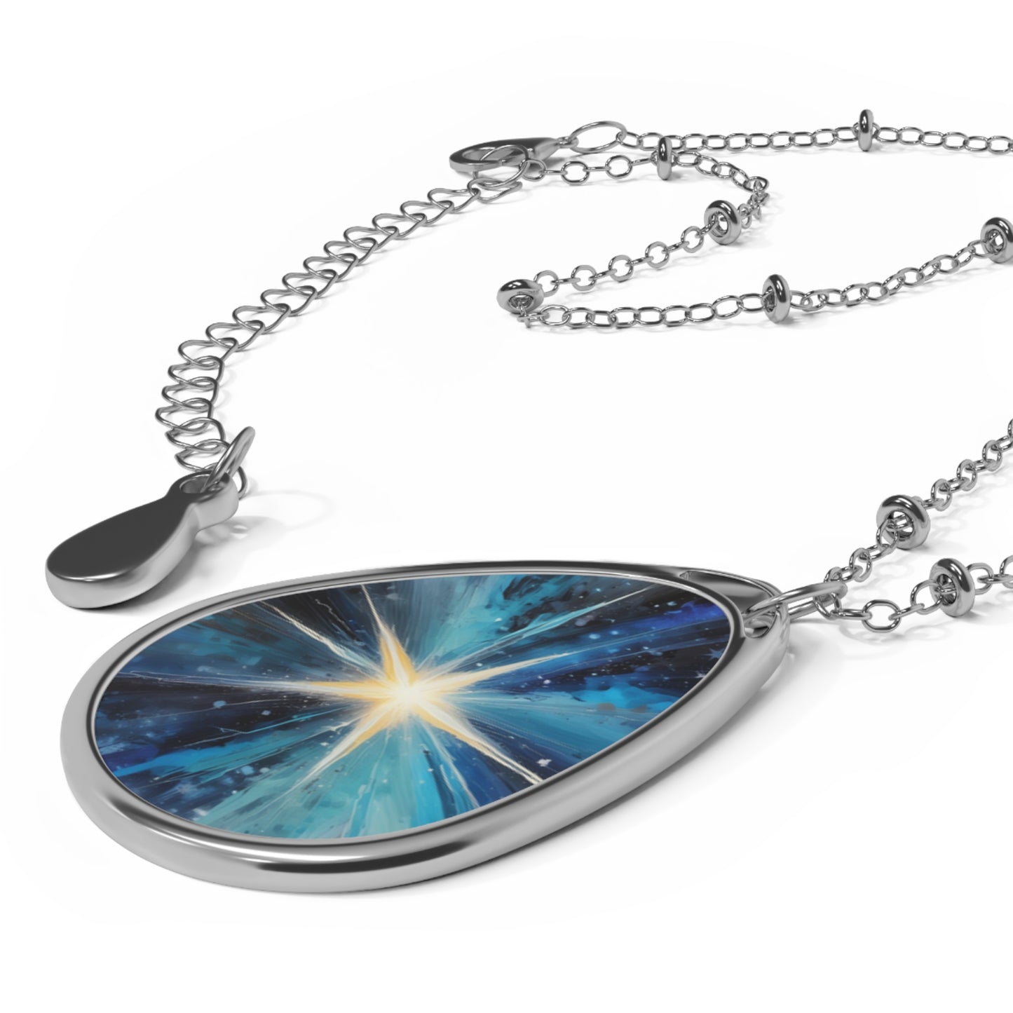Celestial Oval Necklace