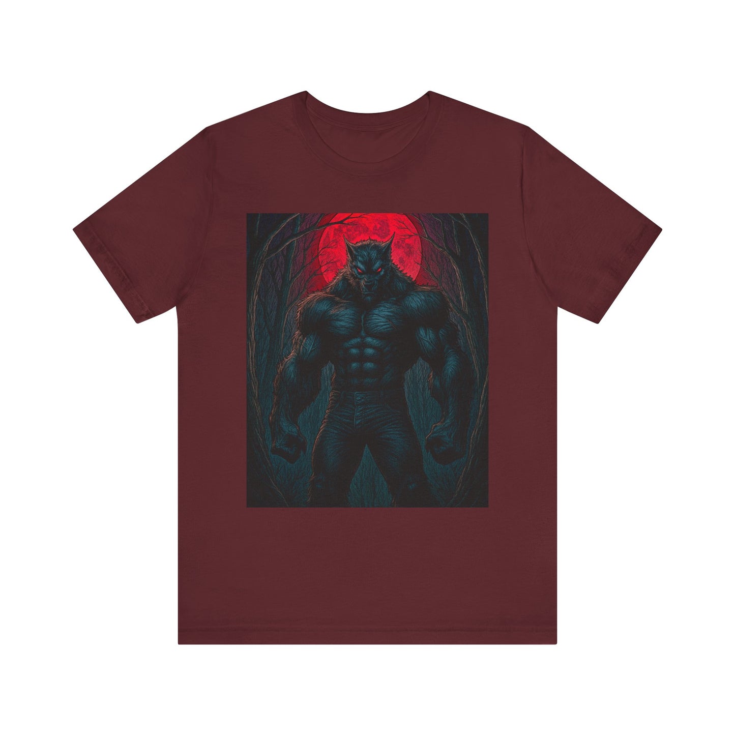 “Fenroth’s Hunt” — Limited Edition Halloween Graphic Tee | Dark Aesthetic Horror Shirt | Unisex Halloween Outfit