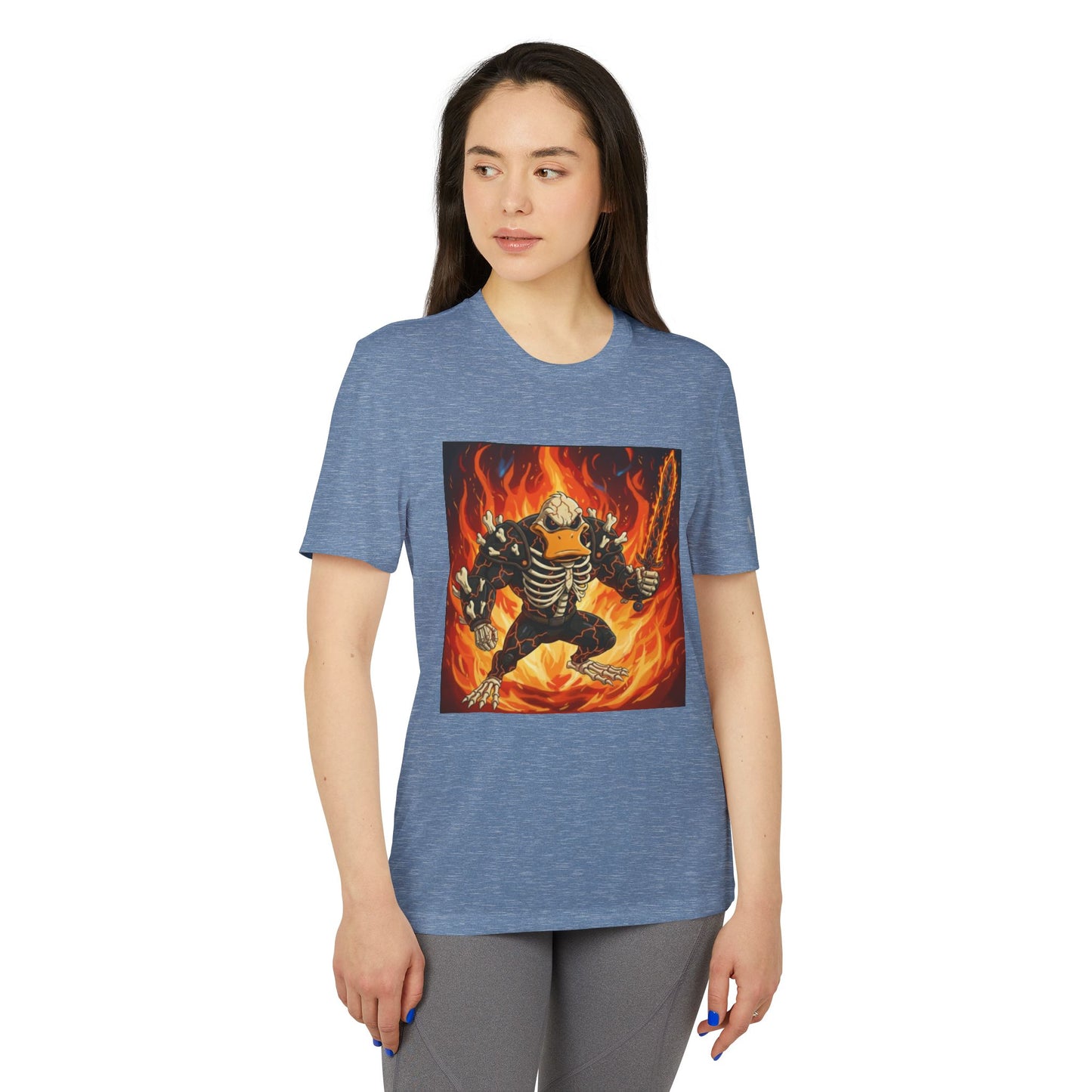 Limited Edition "Bone Quacks" Halloween adidas Unisex Sport T-Shirt