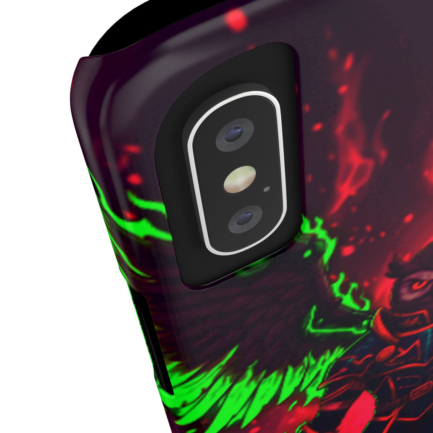 Halloween Agent Quacks Series Slim Phone Cases - Fiery General Onyx Design