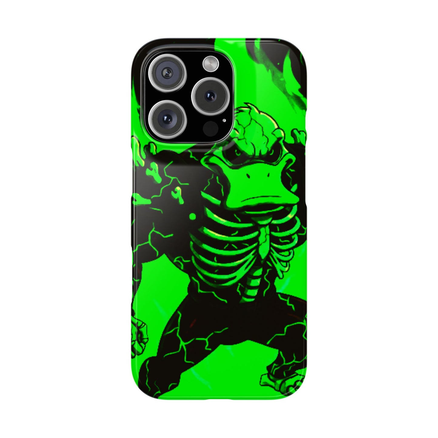 Halloween Agent Quacks Series Slim Phone Cases - Skeleton Quacks Design