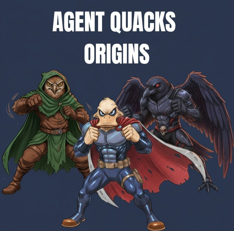 Agent Quacks Chapter 1 Origins Audiobook & E-book