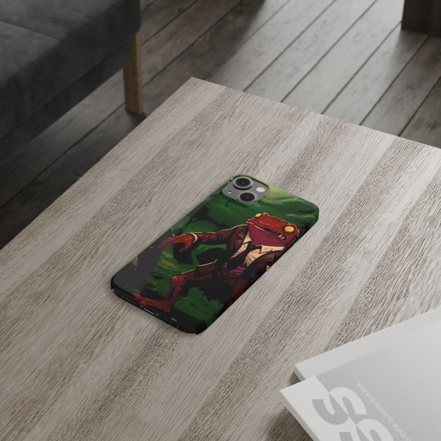 Halloween Agent Quacks Series Slim Phone Cases - Zombie Goro Design