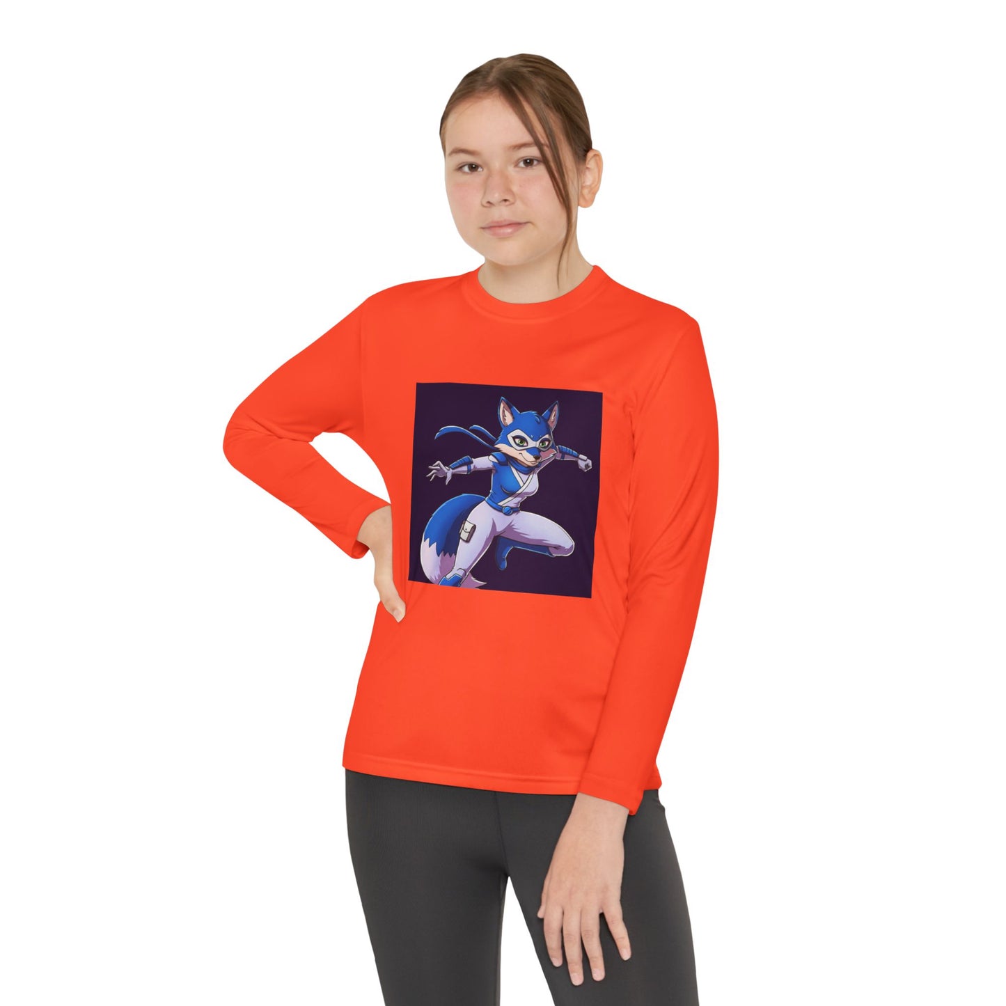 Agent Quacks Series Youth Long Sleeve Competitor Tee - Vixx Design