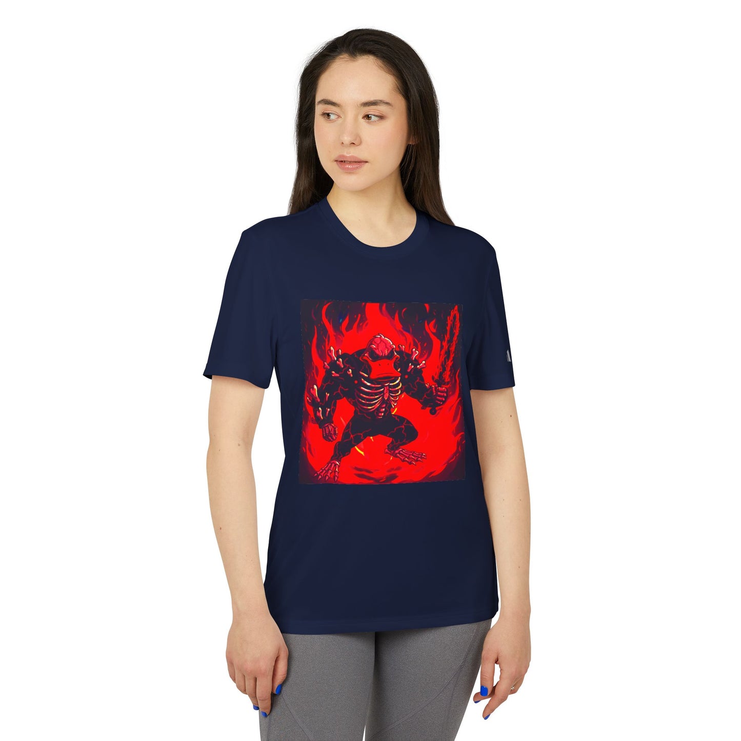 Limited Edition adidas x Agent Quacks "Bone Quacks" Halloween Performance Tee