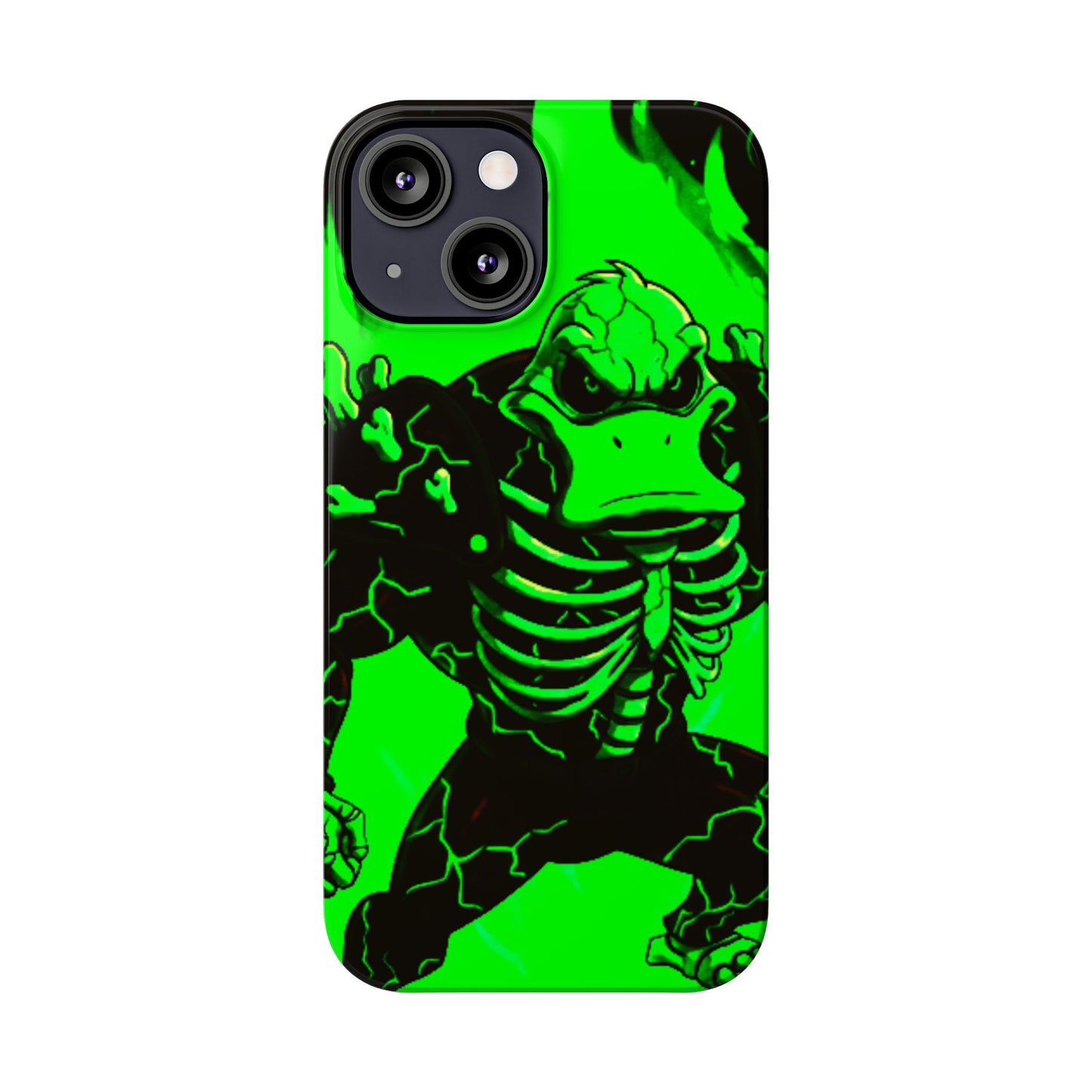 Halloween Agent Quacks Series Slim Phone Cases - Skeleton Quacks Design
