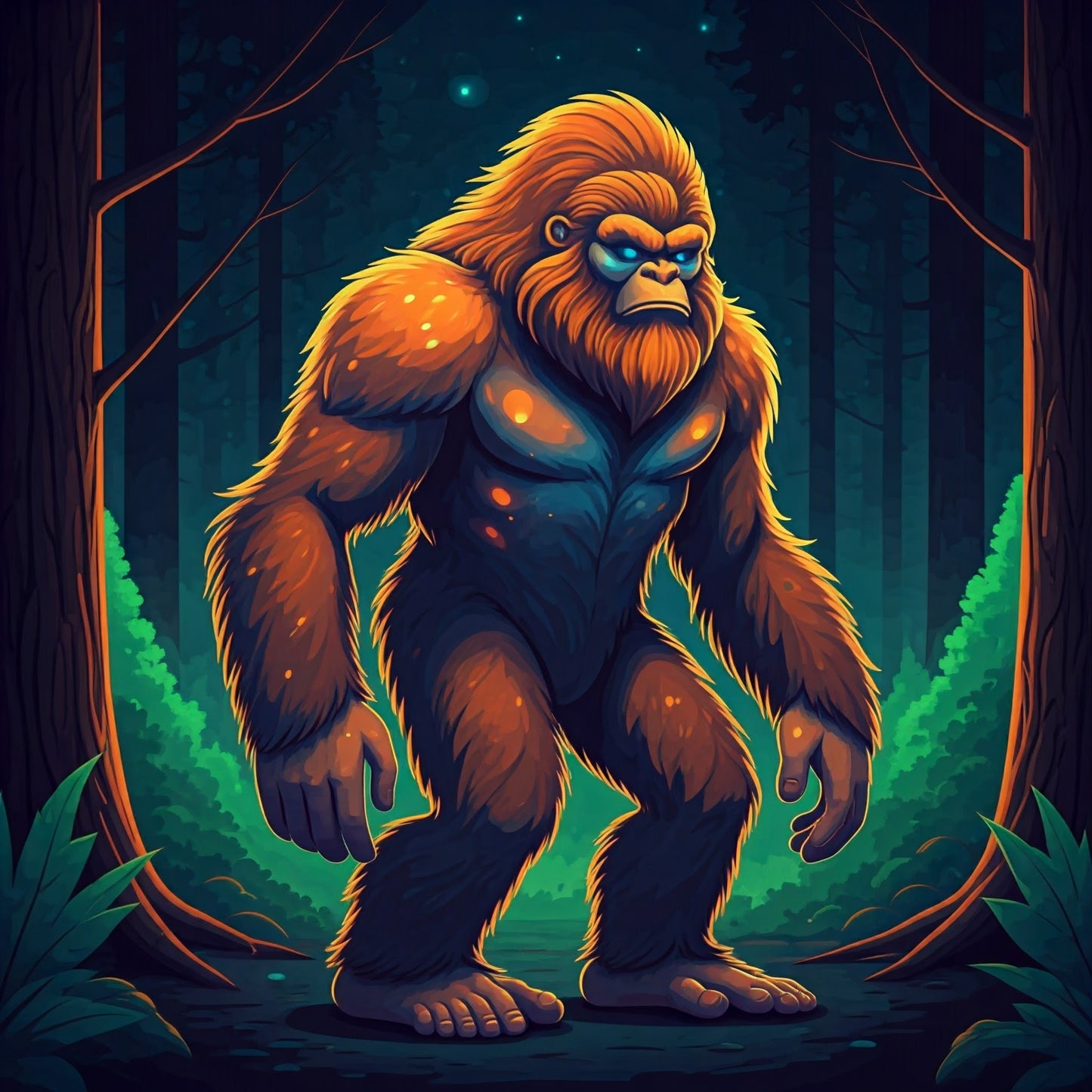 Bigfoot collection of 7