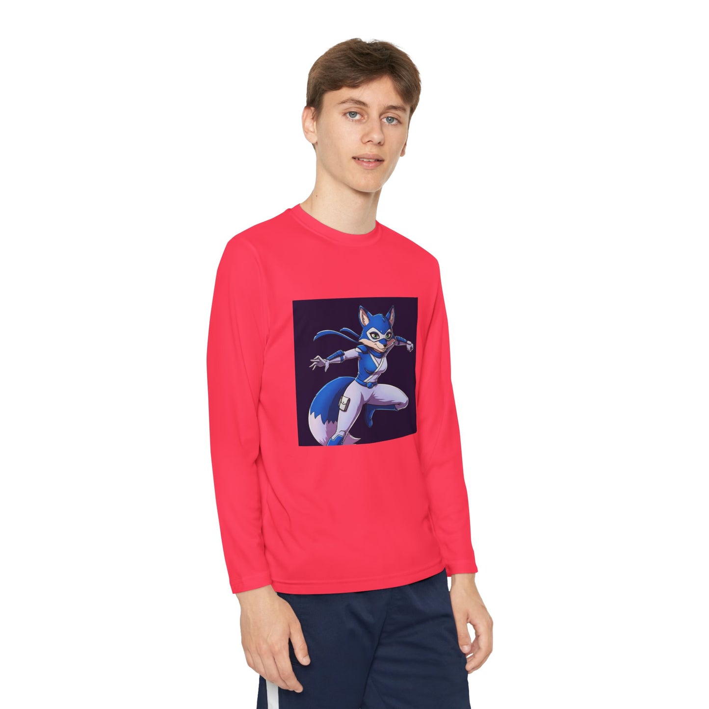 Agent Quacks Series Youth Long Sleeve Competitor Tee - Vixx Design