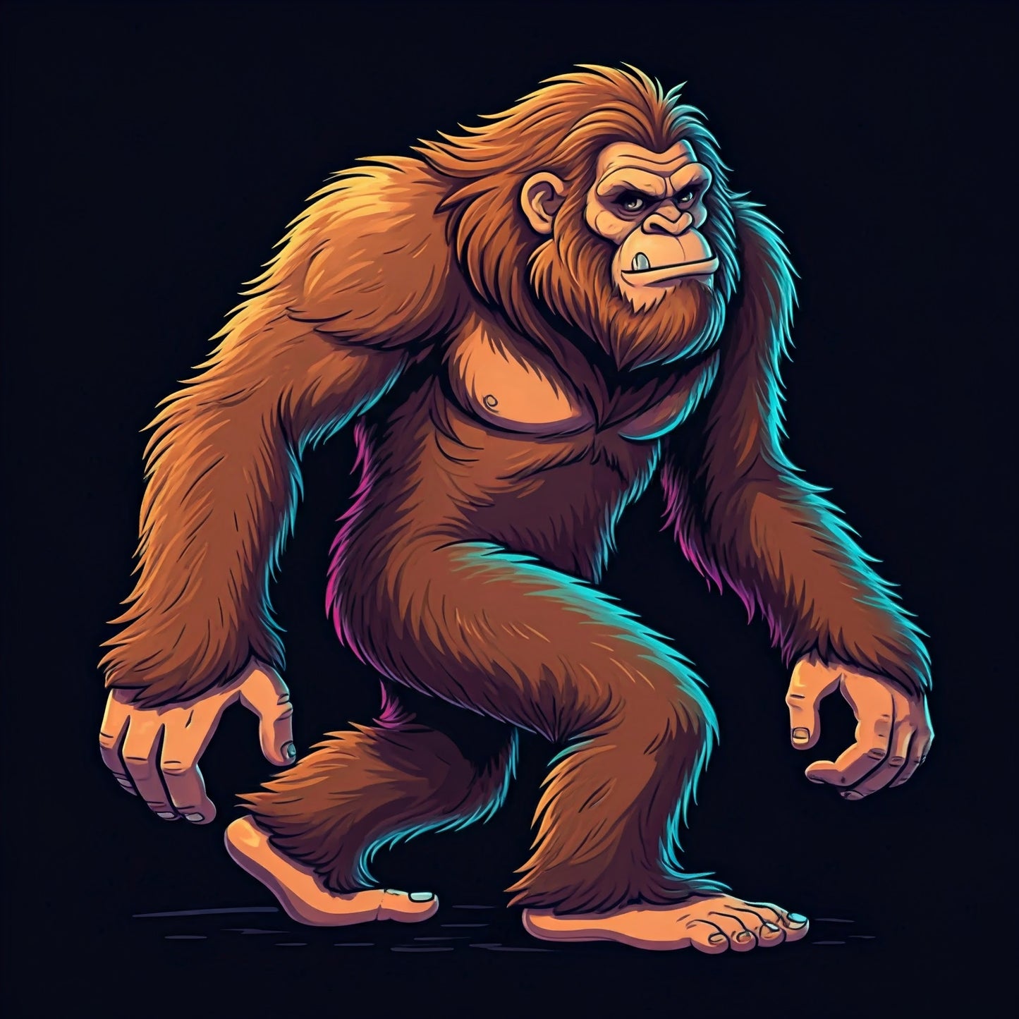 Bigfoot collection of 7