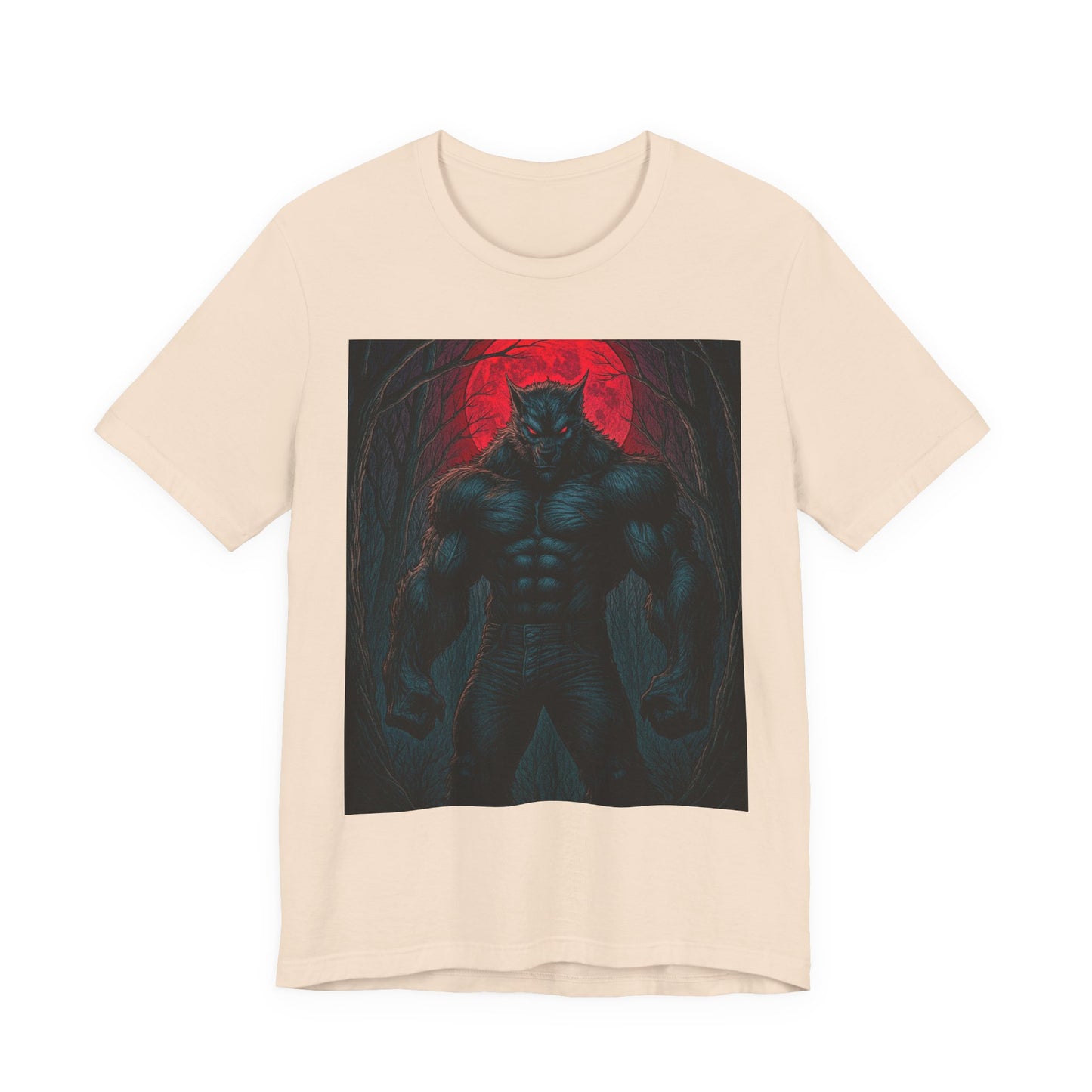“Fenroth’s Hunt” — Limited Edition Halloween Graphic Tee | Dark Aesthetic Horror Shirt | Unisex Halloween Outfit