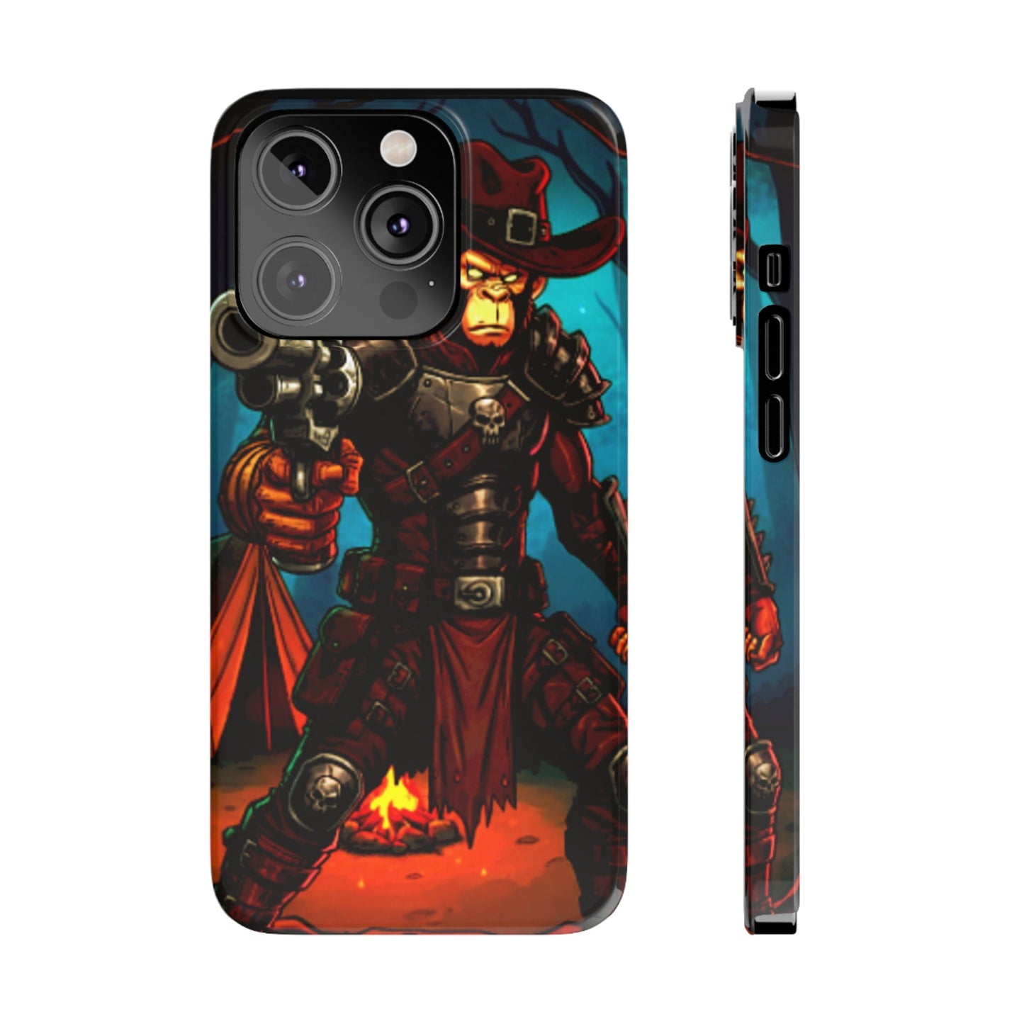 Halloween Agent Quacks Series Slim Phone Cases - Monster Hunter Xavier Design
