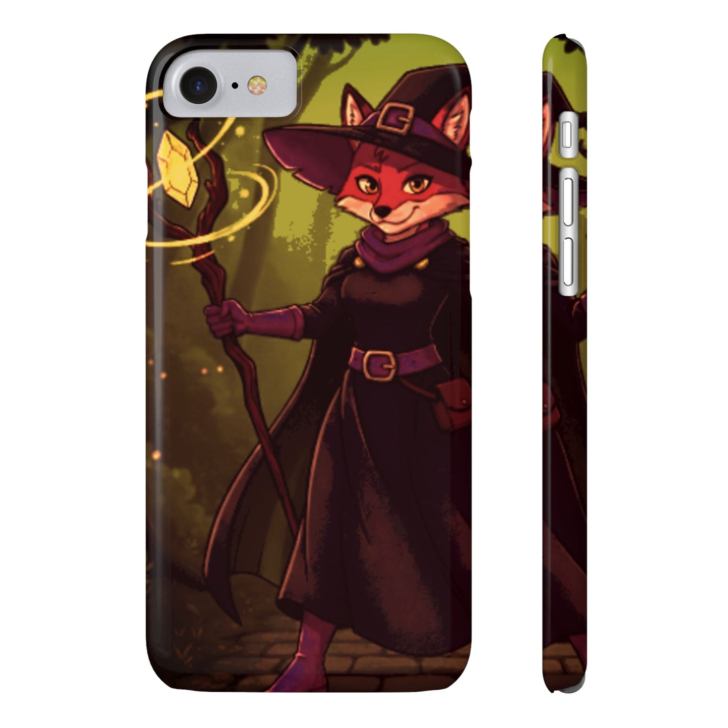 Halloween Agent Quacks Series Slim Phone Cases - Witch Vixx Design