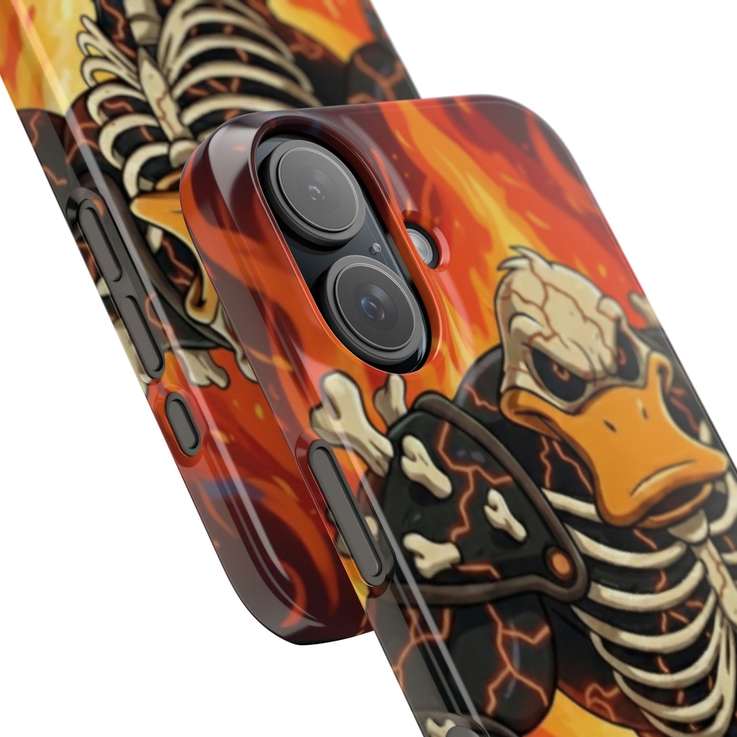 Halloween Agent Quacks Series Slim Phone Cases - Skeleton Quacks Design