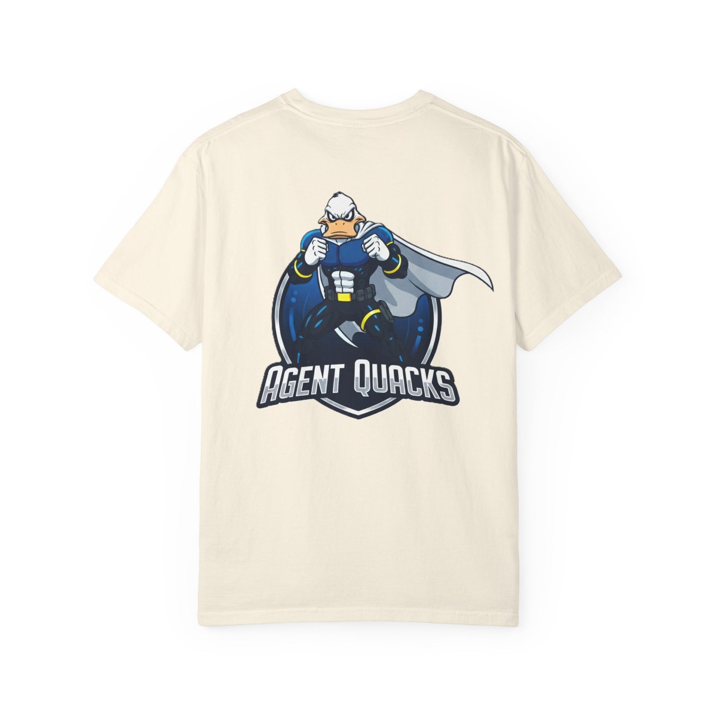 Agent Quacks – Origins | Unisex Garment-Dyed T-Shirt
