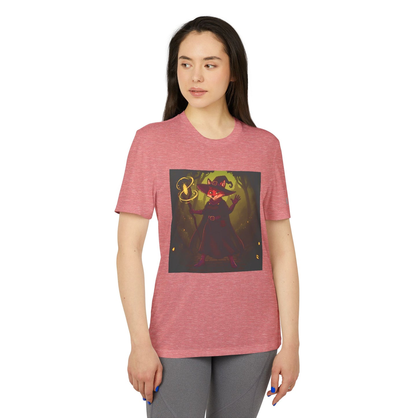 Limited Edition "Witch Vixx" Halloween adidas Unisex Sport T-Shirt