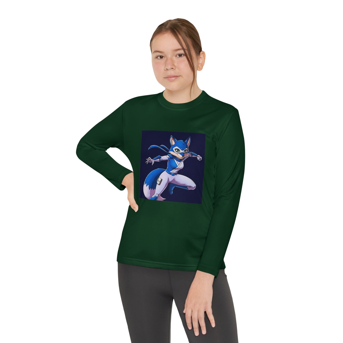 Agent Quacks Series Youth Long Sleeve Competitor Tee - Vixx Design
