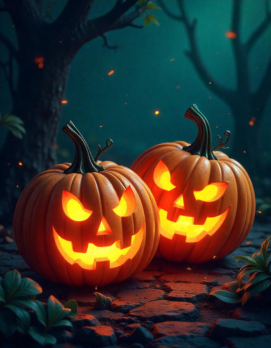 Halloween pumpkin collection of 14