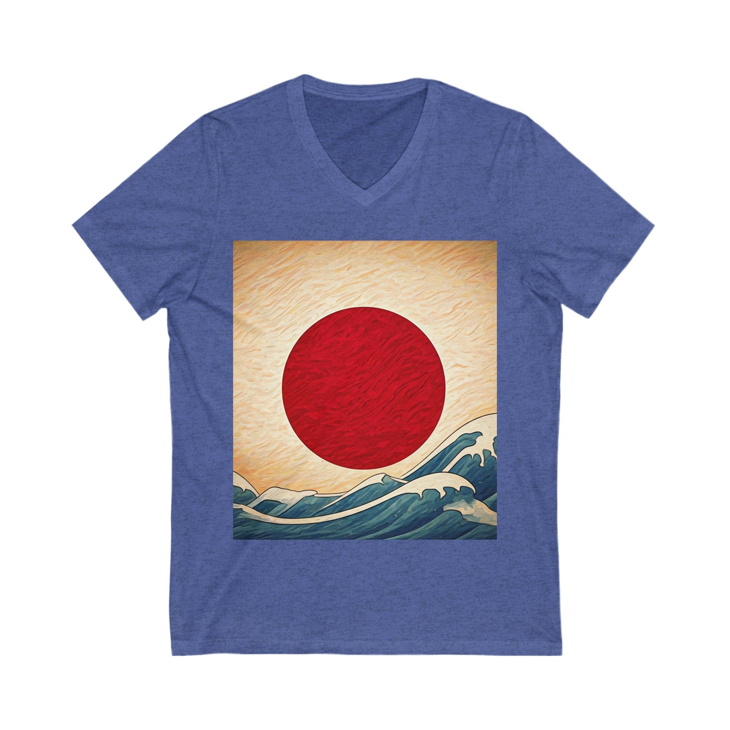Japanese Wave Graphic Tee, Unisex Casual Shirt, Summer Fashion, Beachwear, Vacation Outfit, Gift for Travelers, Graphic T-Shirt