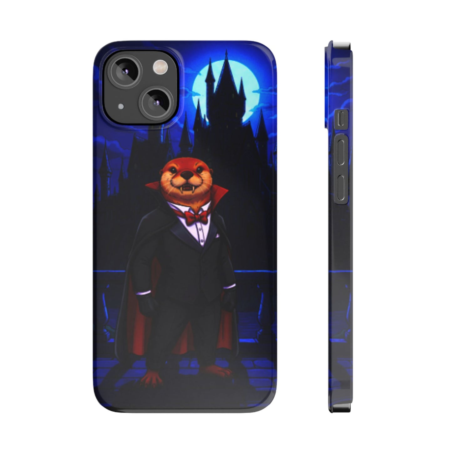 Halloween Agent Quacks Series Slim Phone Cases - Vampire Gearshift Design