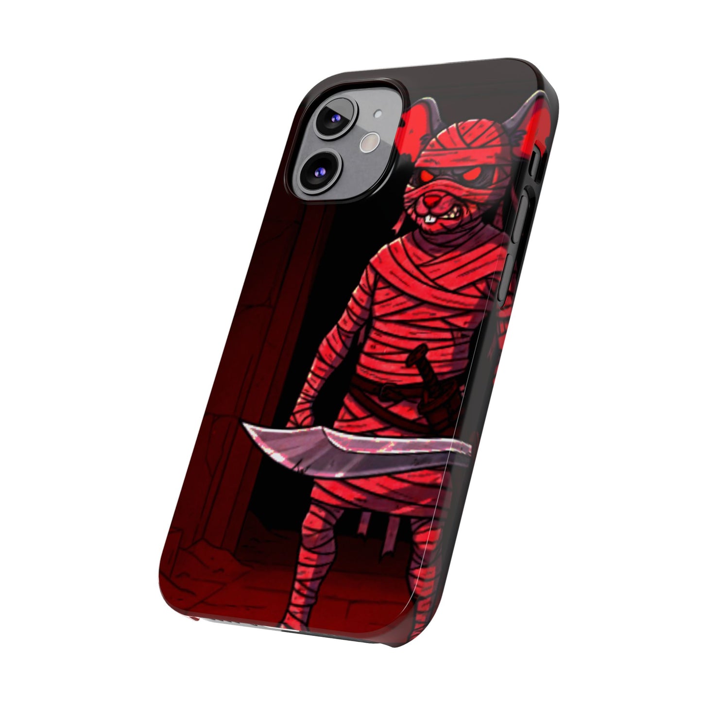 Halloween Agent Quacks Series Slim Phone Cases - Mummy Dr Murn Design
