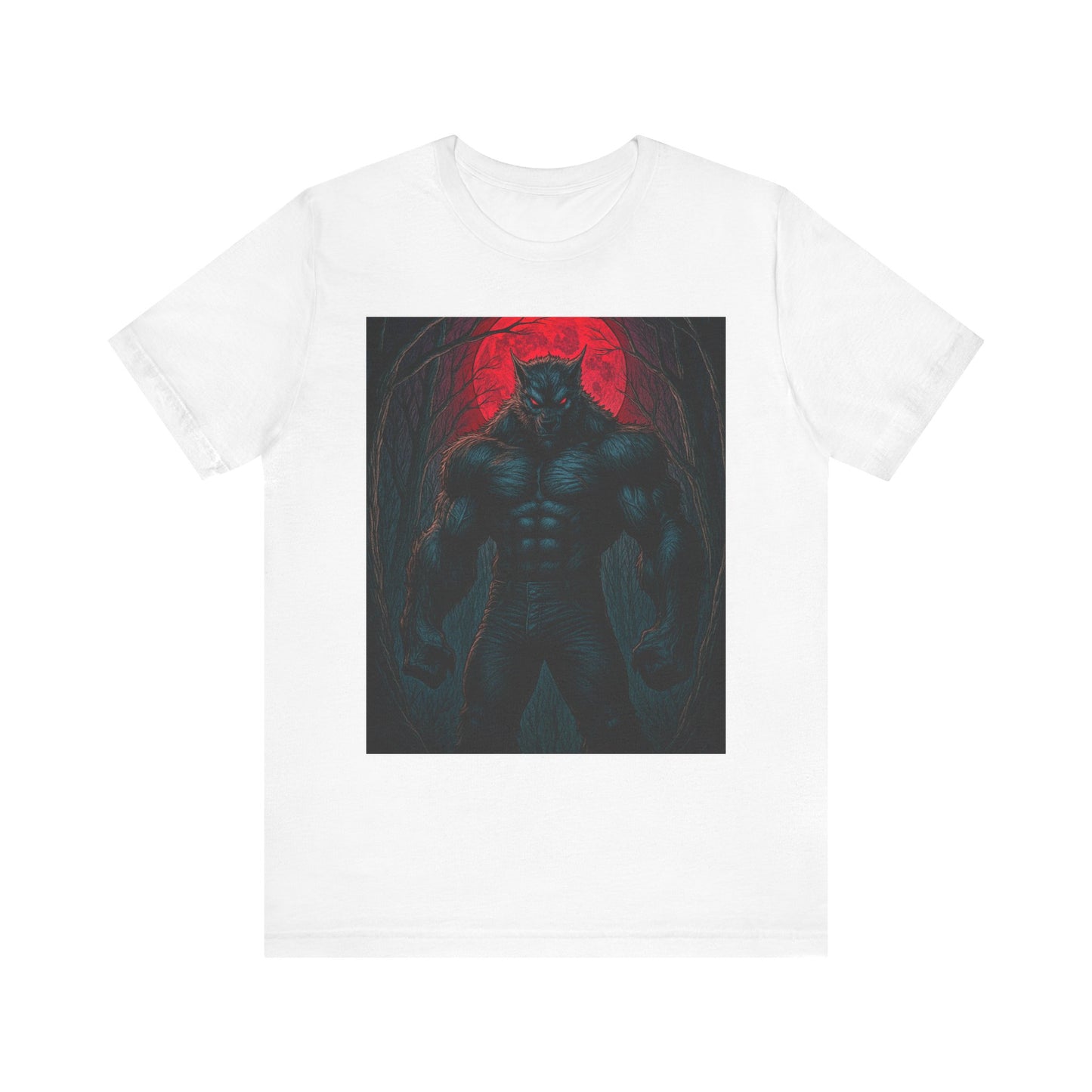 “Fenroth’s Hunt” — Limited Edition Halloween Graphic Tee | Dark Aesthetic Horror Shirt | Unisex Halloween Outfit