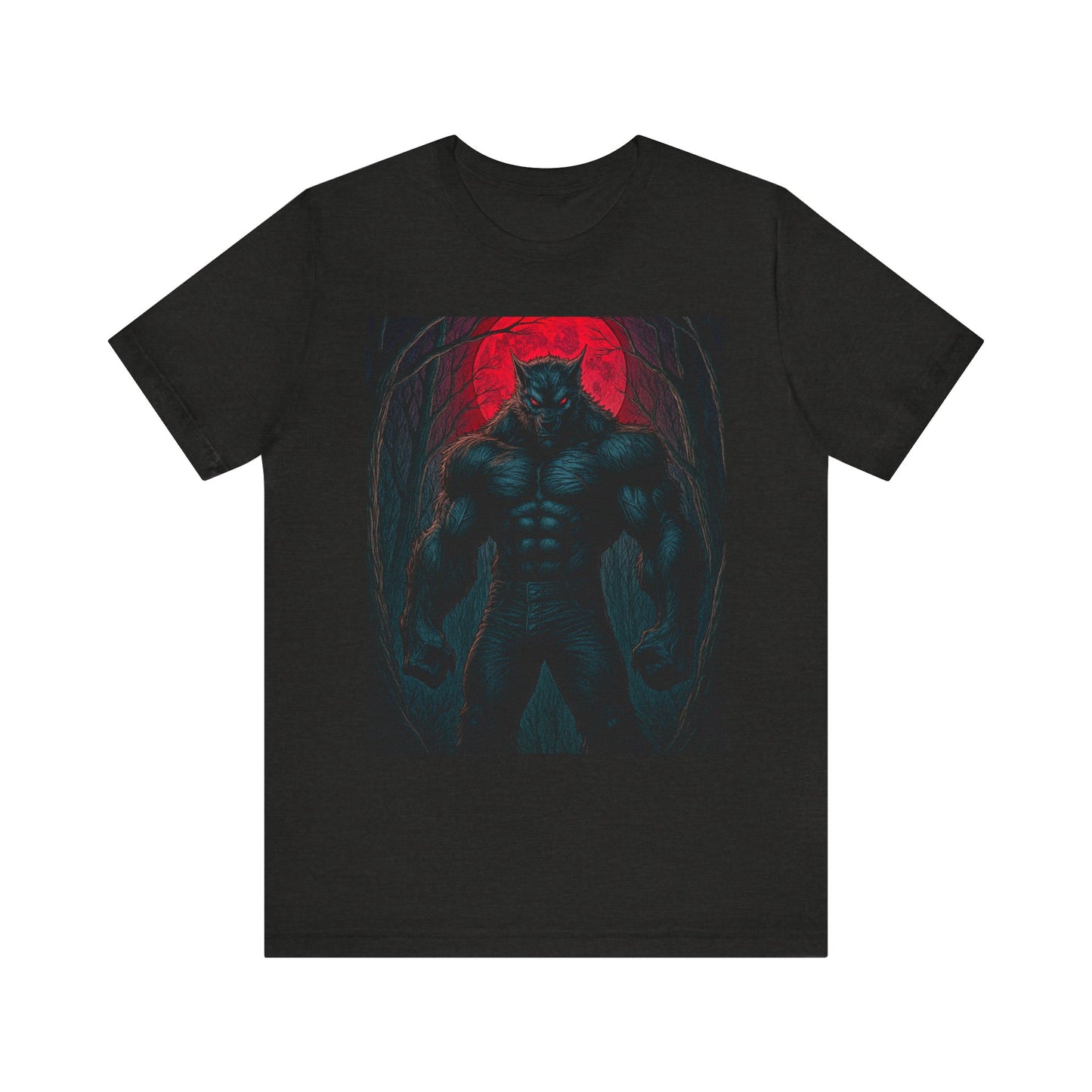 “Fenroth’s Hunt” — Limited Edition Halloween Graphic Tee | Dark Aesthetic Horror Shirt | Unisex Halloween Outfit