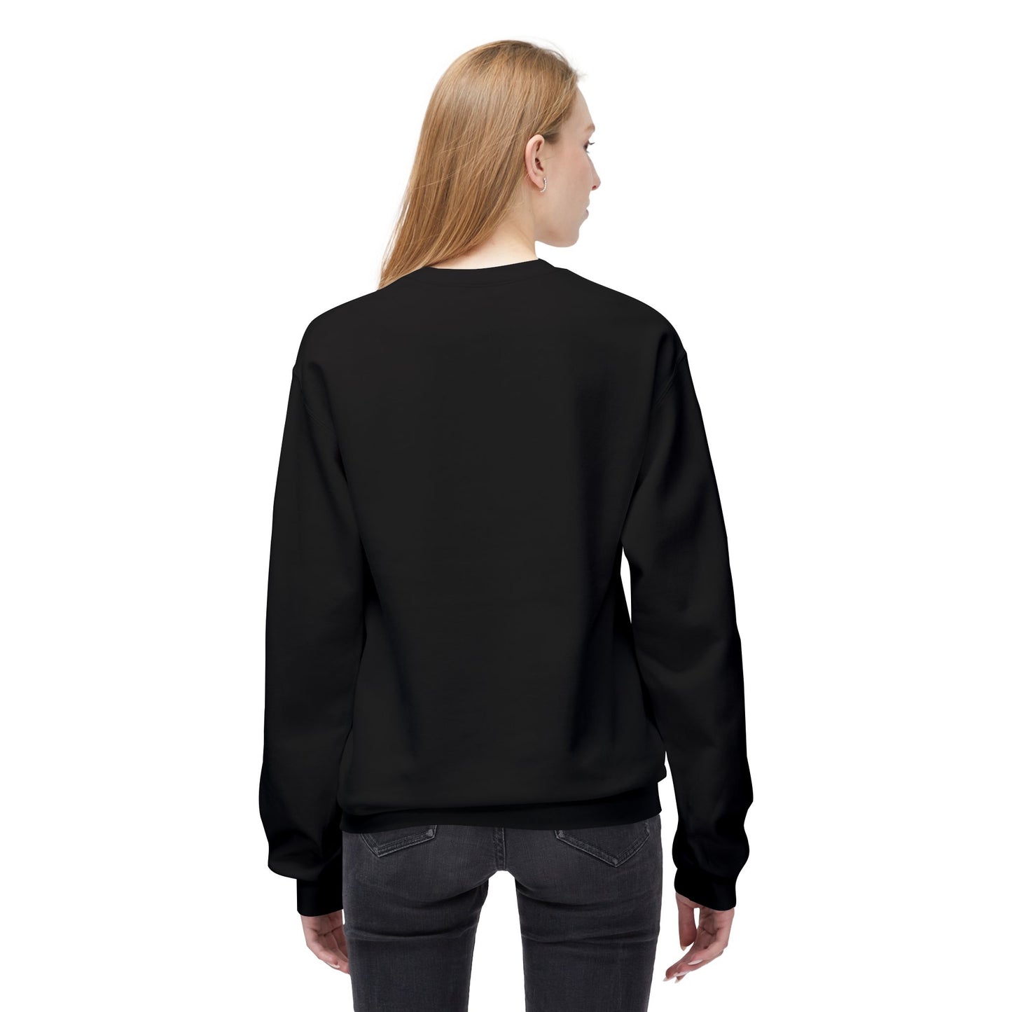 Abstract Hot Chocolate Graphic Unisex Midweight Softstyle Fleece Crewneck Sweatshirt