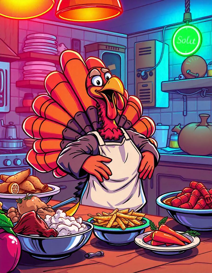 Thanksgiving Turkey collection of 4