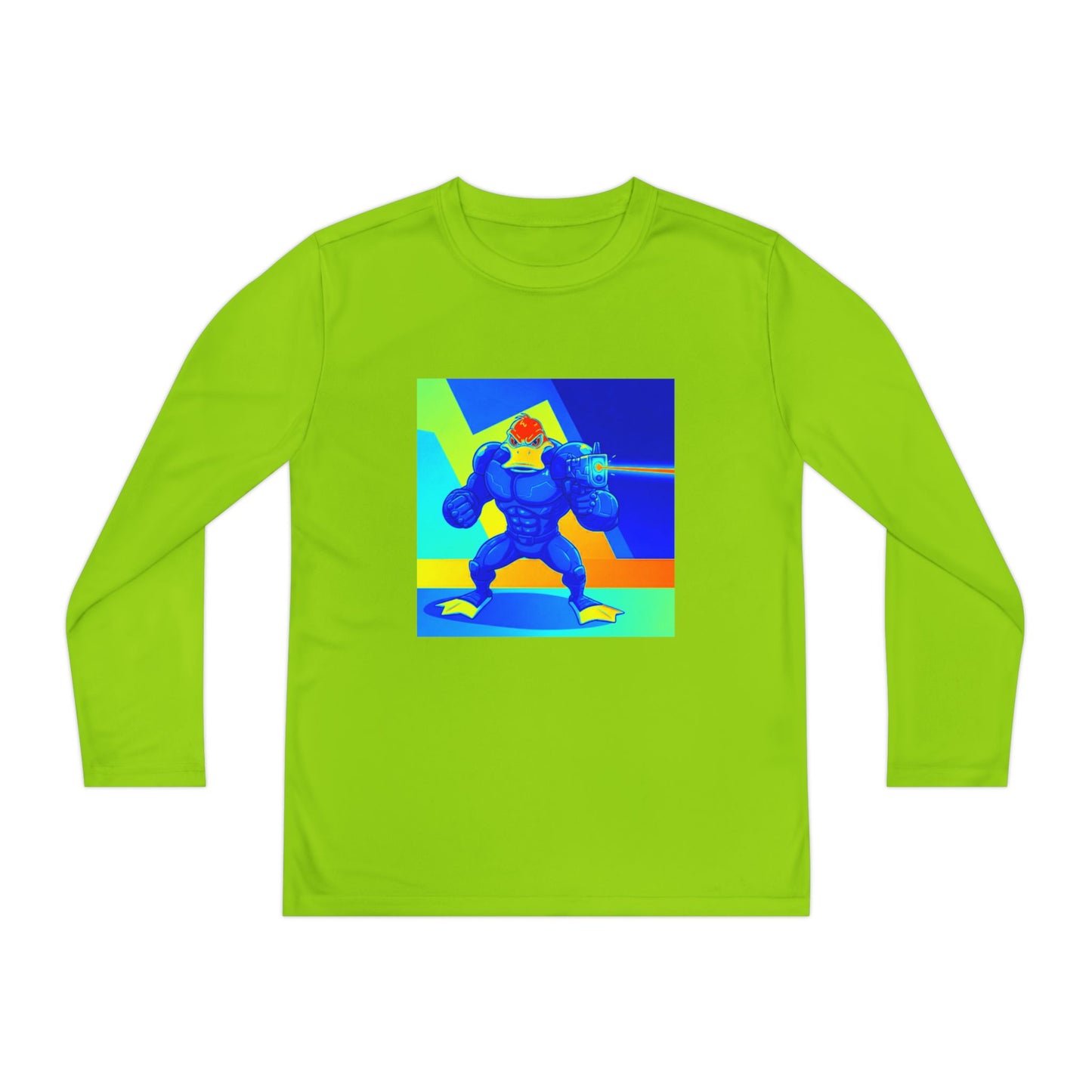 Agent Quacks Series Youth Long Sleeve Competitor Tee - Quacks Design