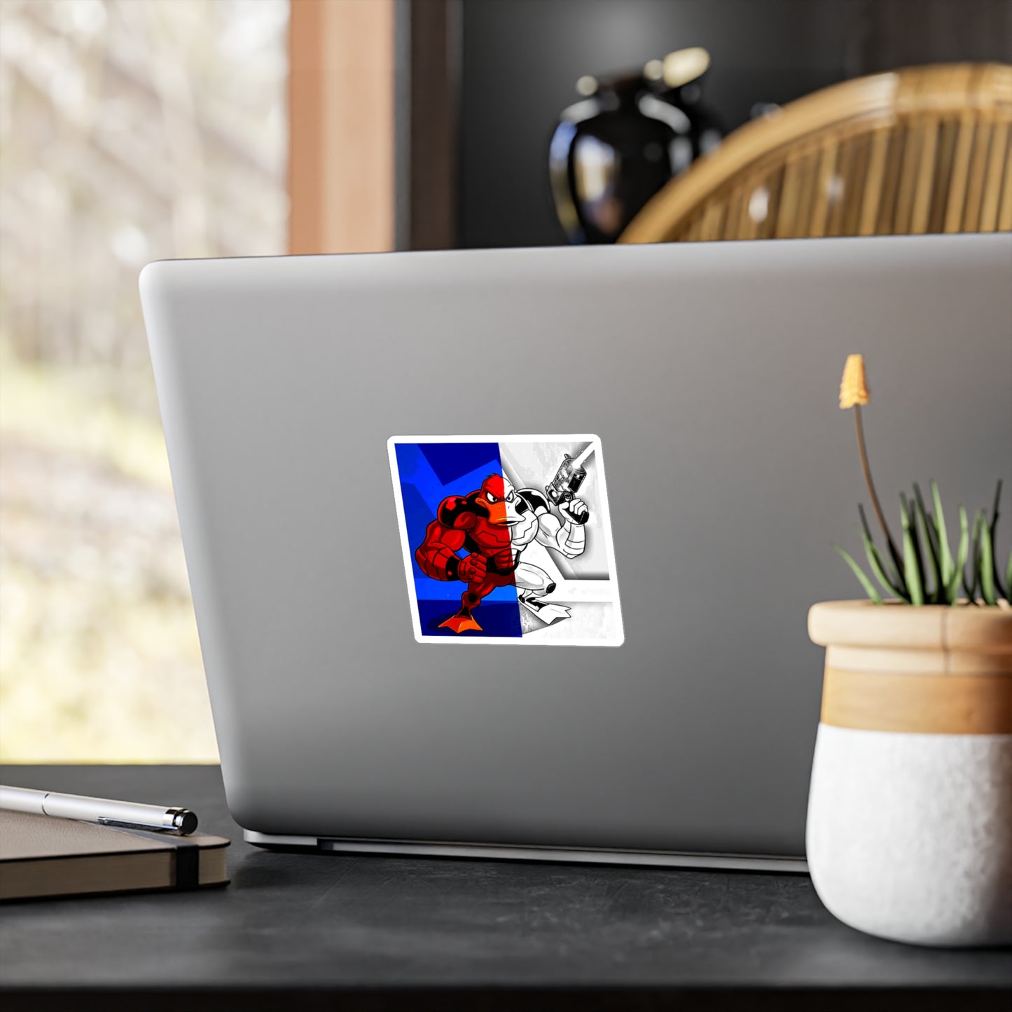 Agent Quacks Kiss-Cut Vinyl Decals