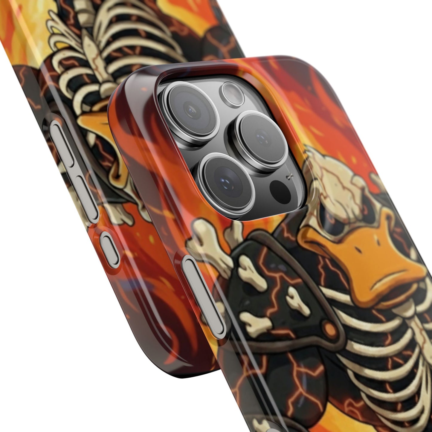 Halloween Agent Quacks Series Slim Phone Cases - Skeleton Quacks Design