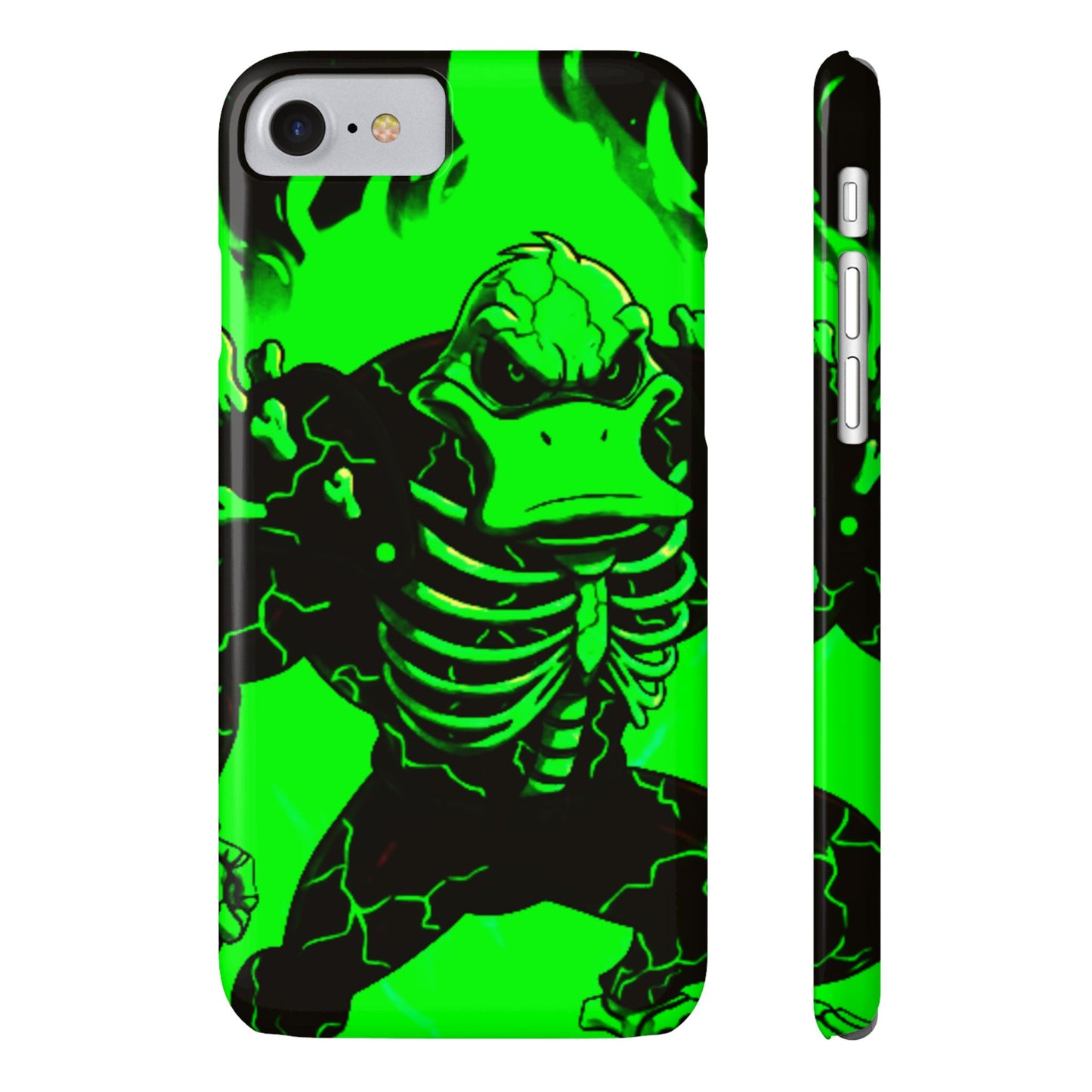 Halloween Agent Quacks Series Slim Phone Cases - Skeleton Quacks Design