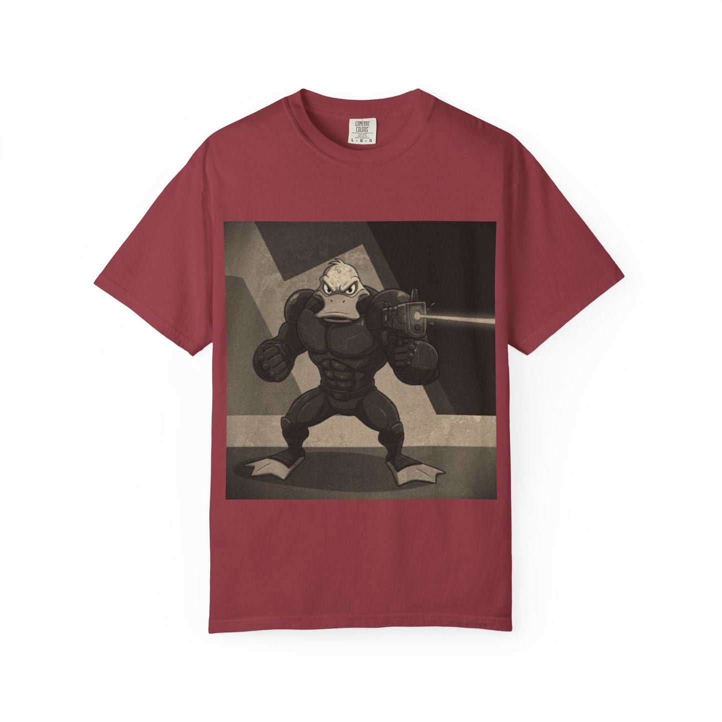 Agent Quacks Series Unisex T-shirt - B/W Quacks Design