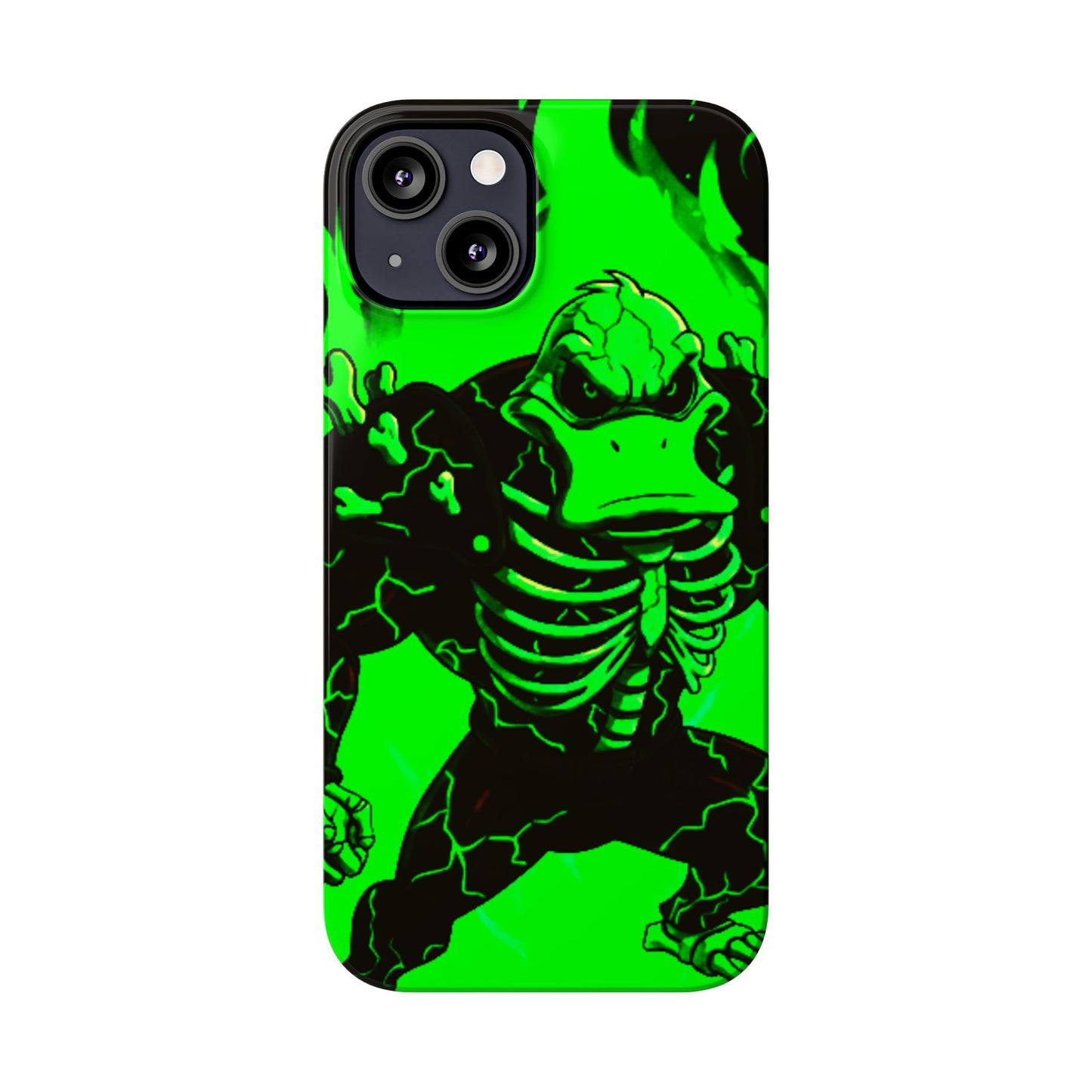 Halloween Agent Quacks Series Slim Phone Cases - Skeleton Quacks Design