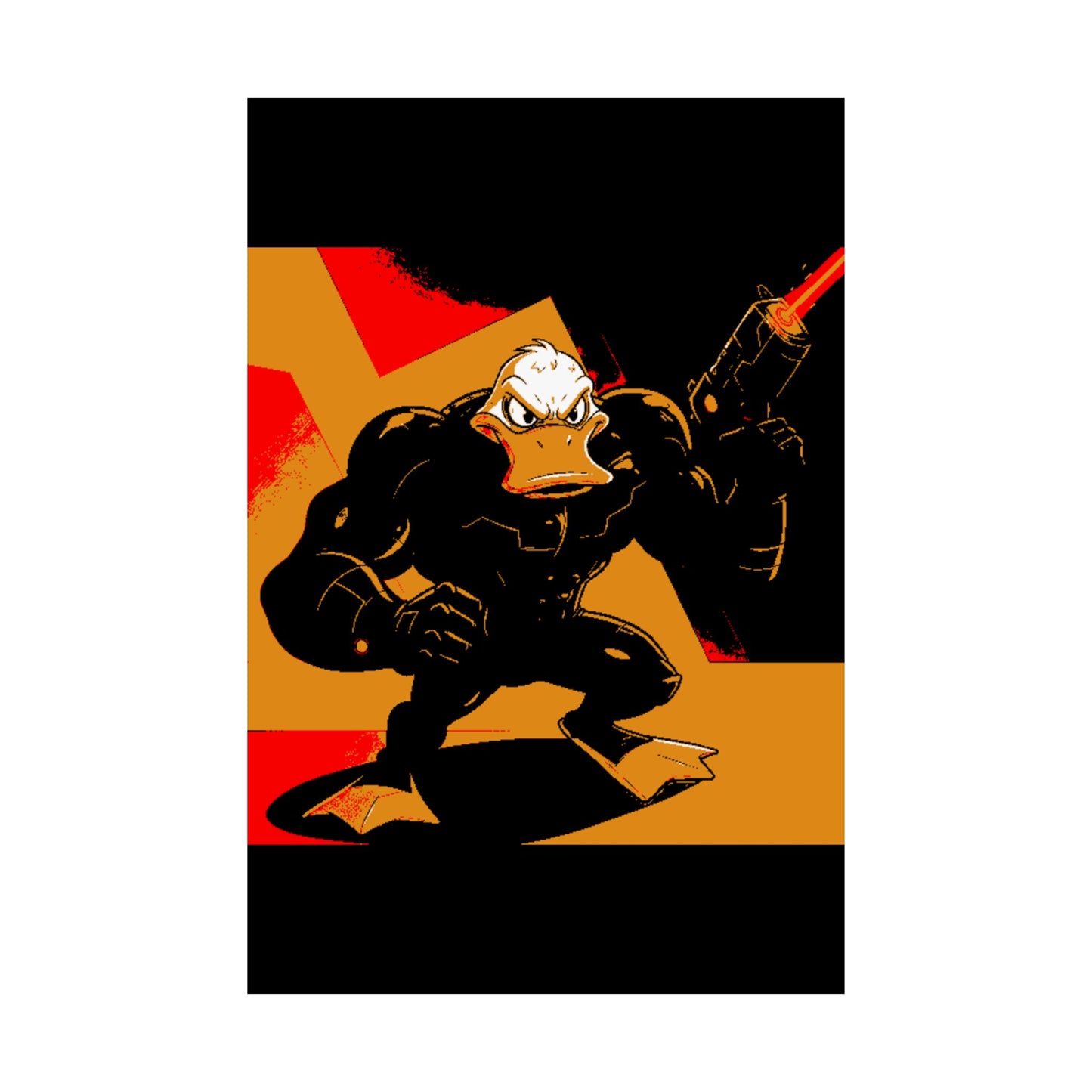 Agent Quacks Series Matte Vertical Posters - Quacks Design