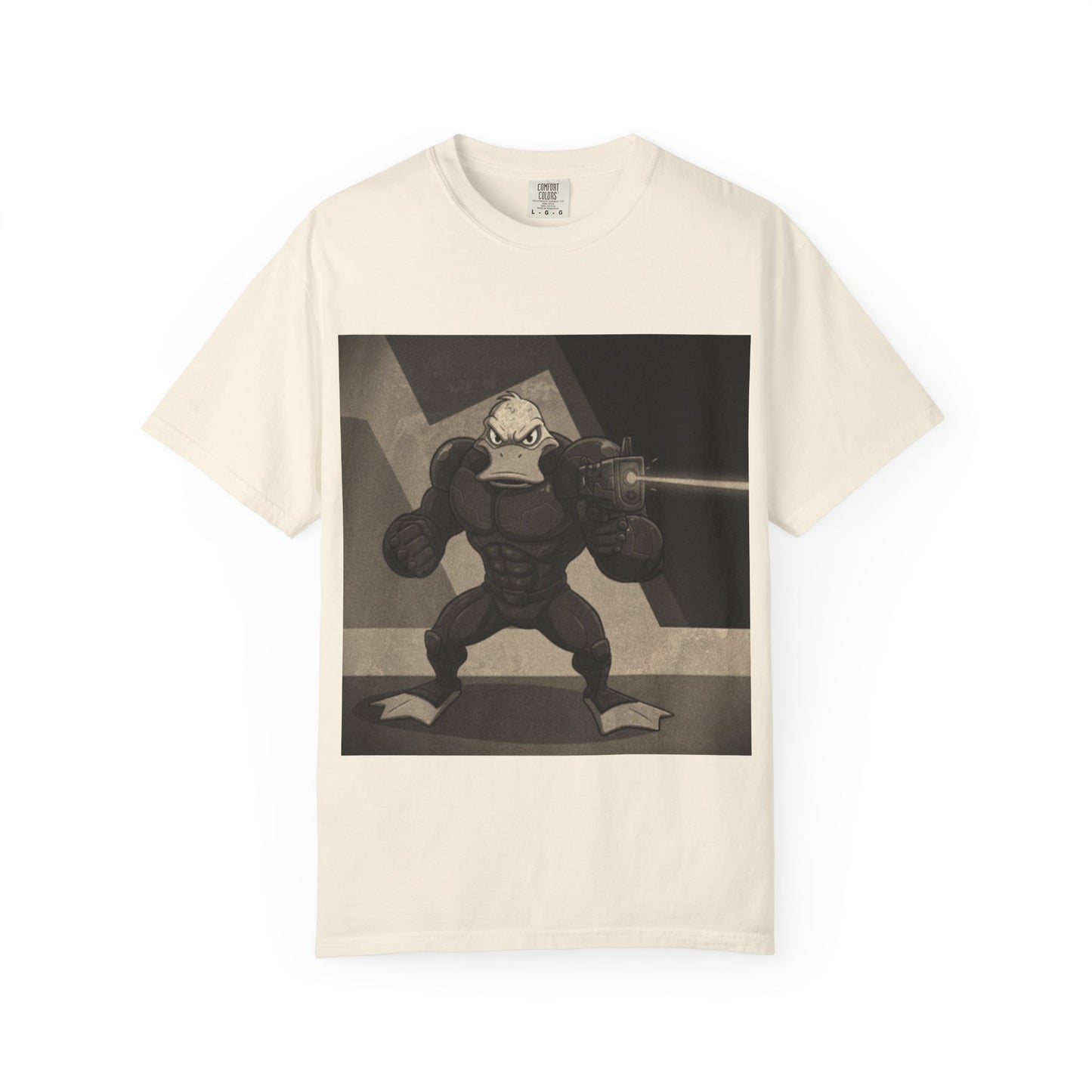 Agent Quacks Series Unisex T-shirt - B/W Quacks Design