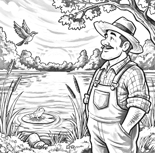 Old Thom and the Hungry River Riddle Art Pack